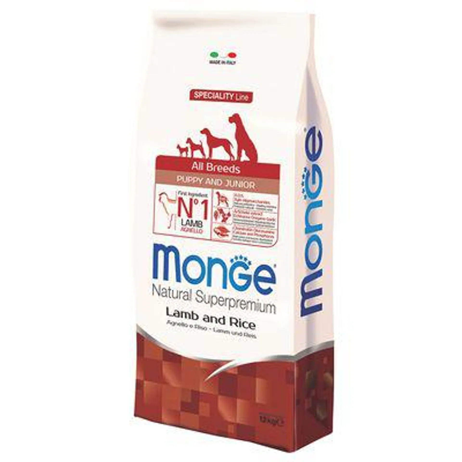 Monge natural All Breeds agneau & riz