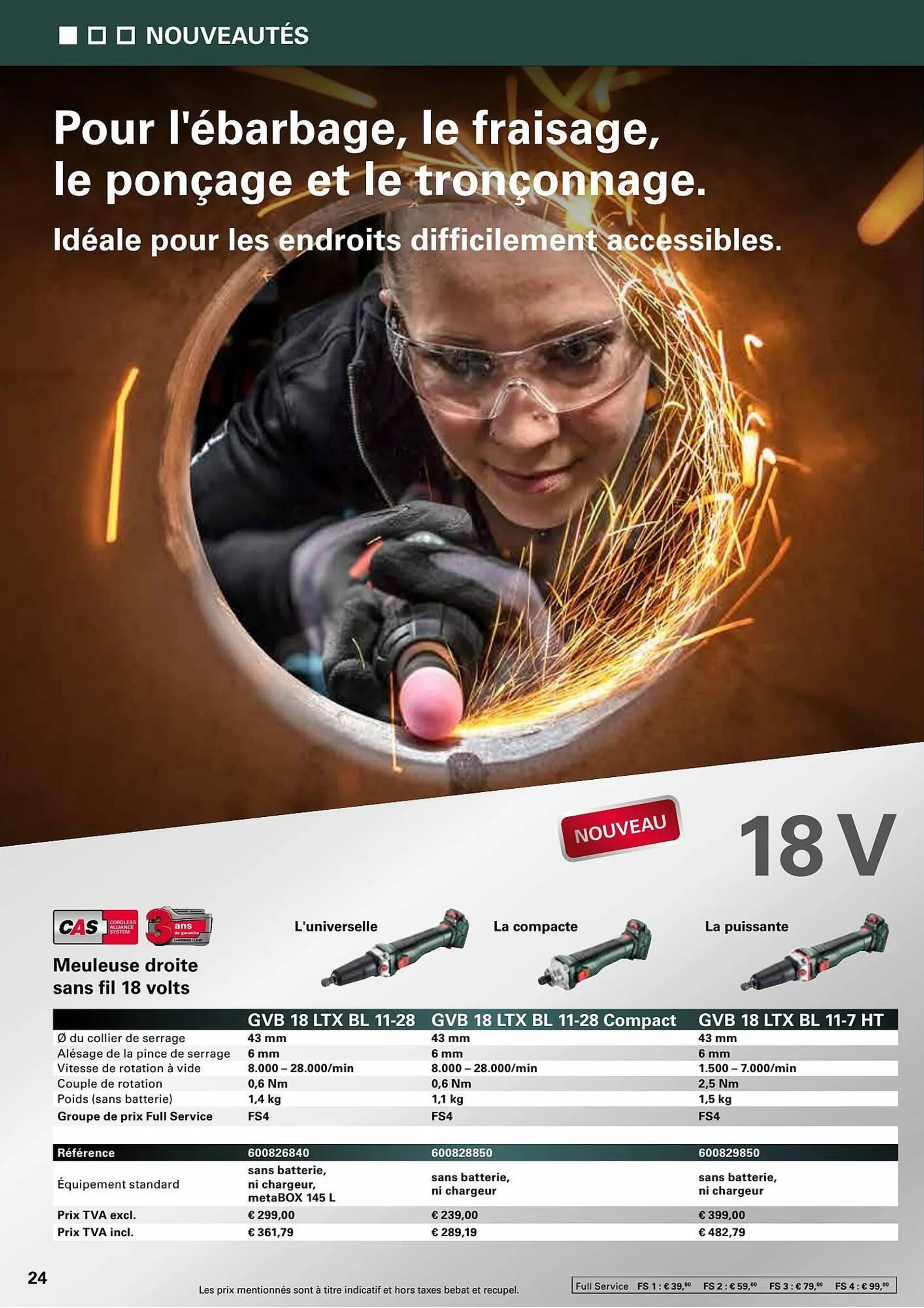 Metabo folder van 1 september tot 31 januari 2024 - folder pagina 24