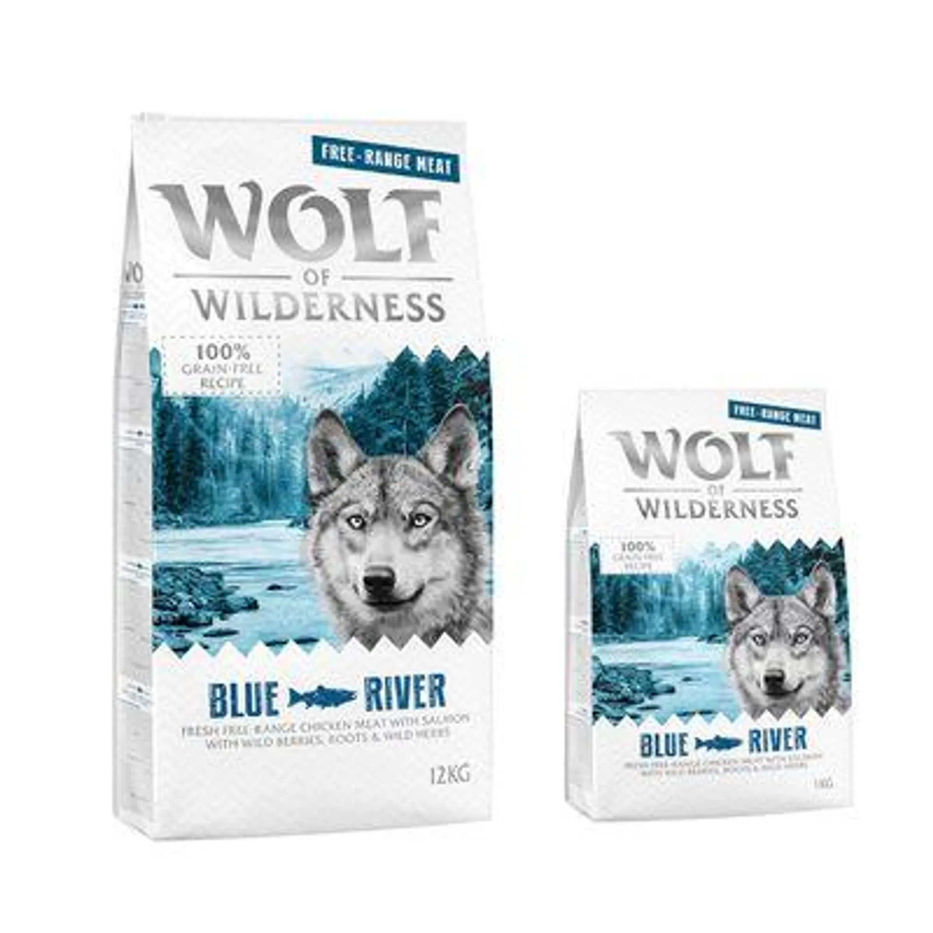 Croquettes Wolf of Wilderness sans céréales 12 kg + 2 kg offerts !