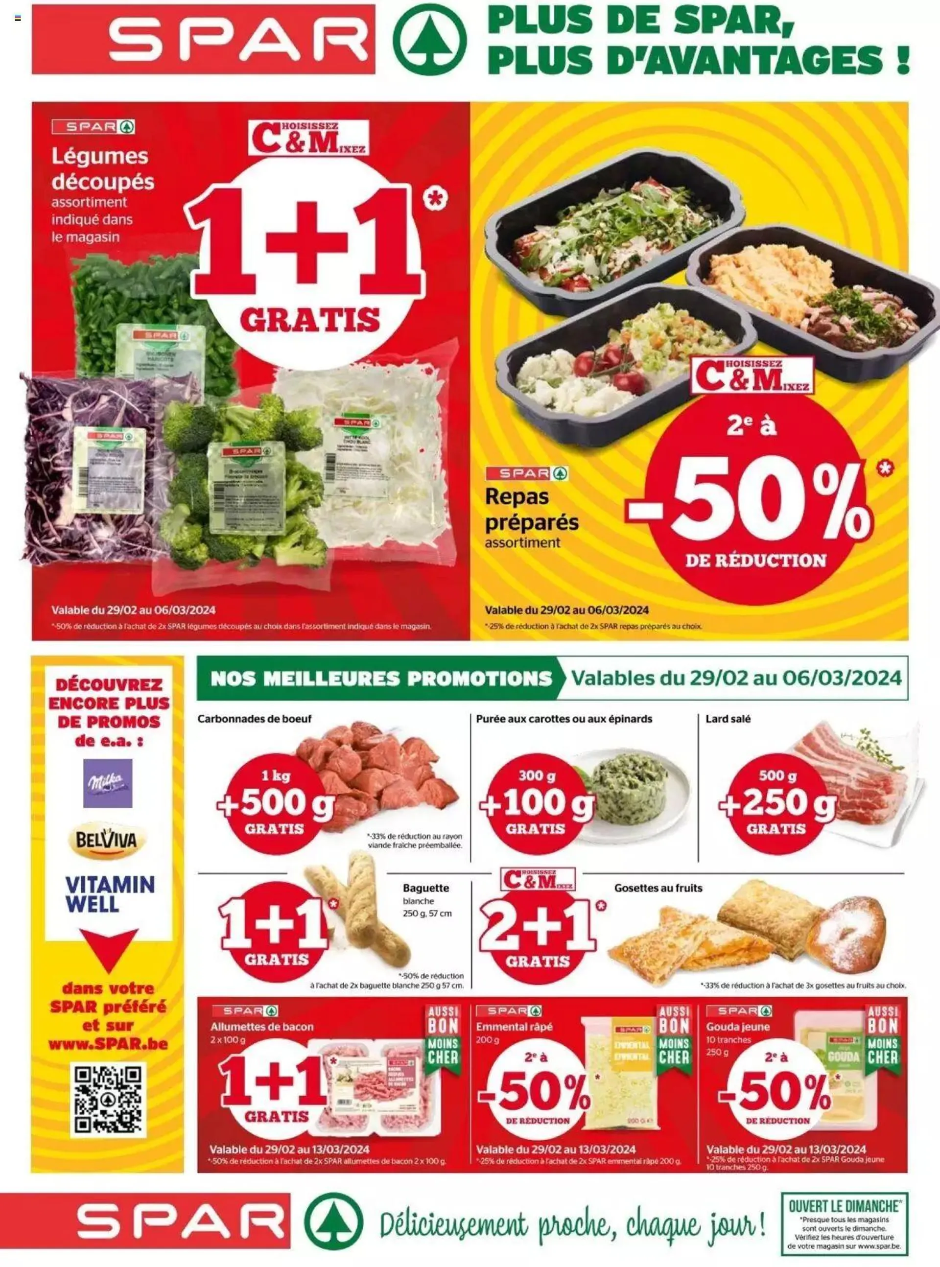 Spar publicité van 13 maart tot 21 februari 2024 - folder pagina 