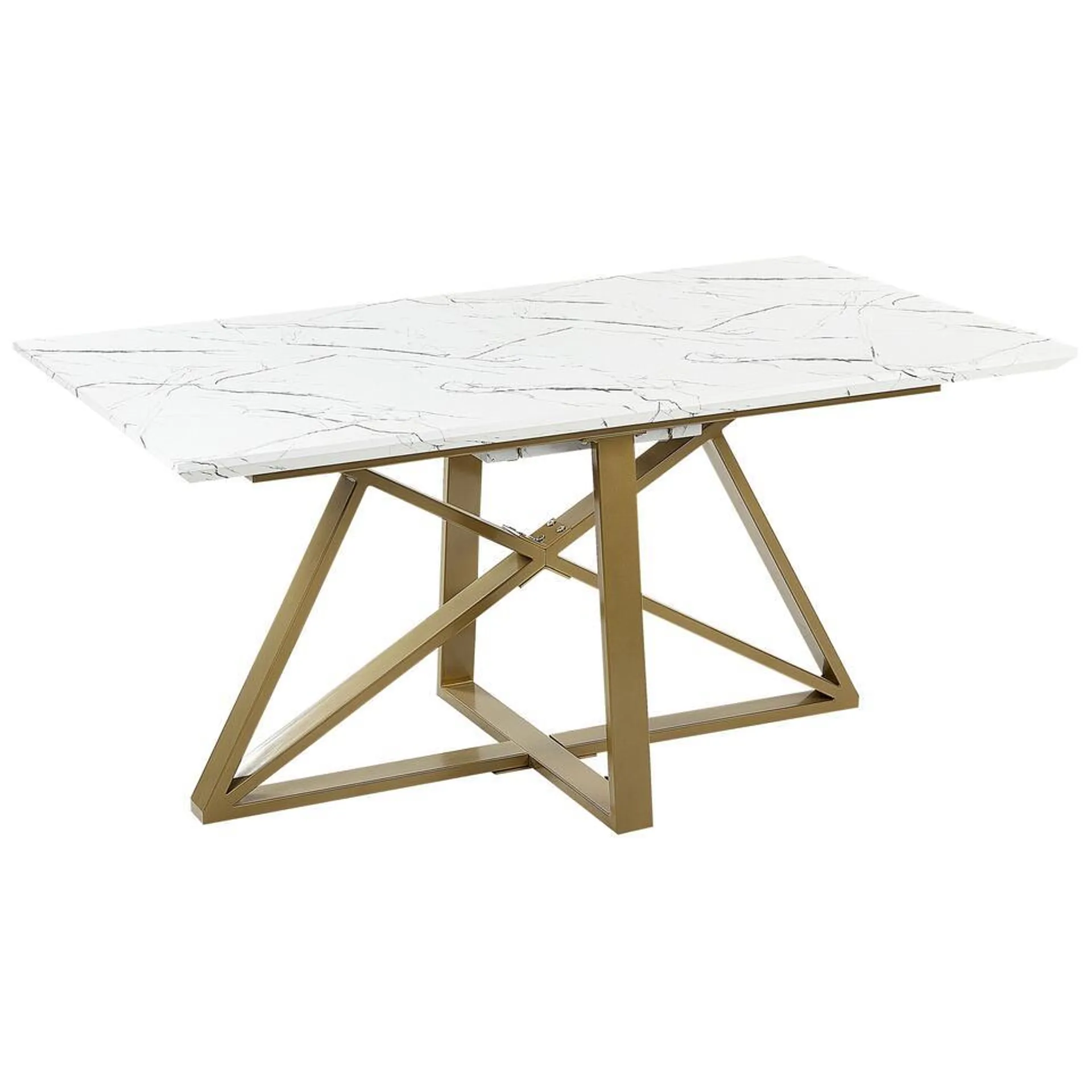 MAXIMUS - Eettafel - Wit - MDF