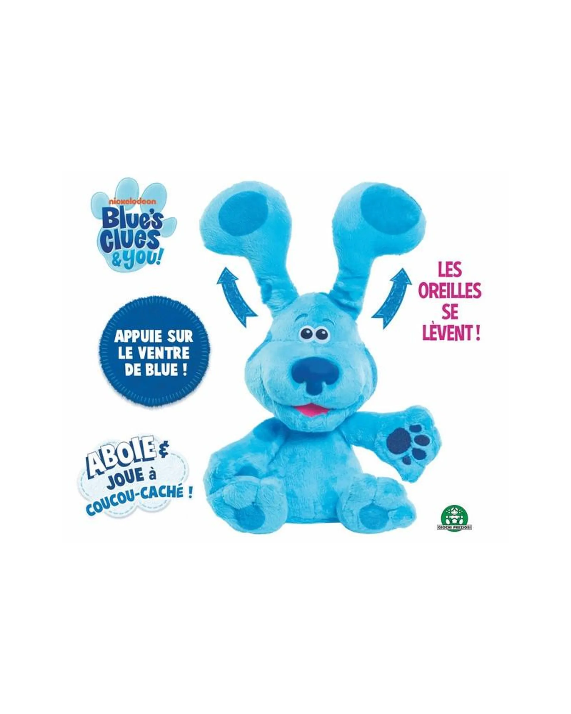 BLUE'S CLUES PELUCHE 30CM COUCOU CACHE