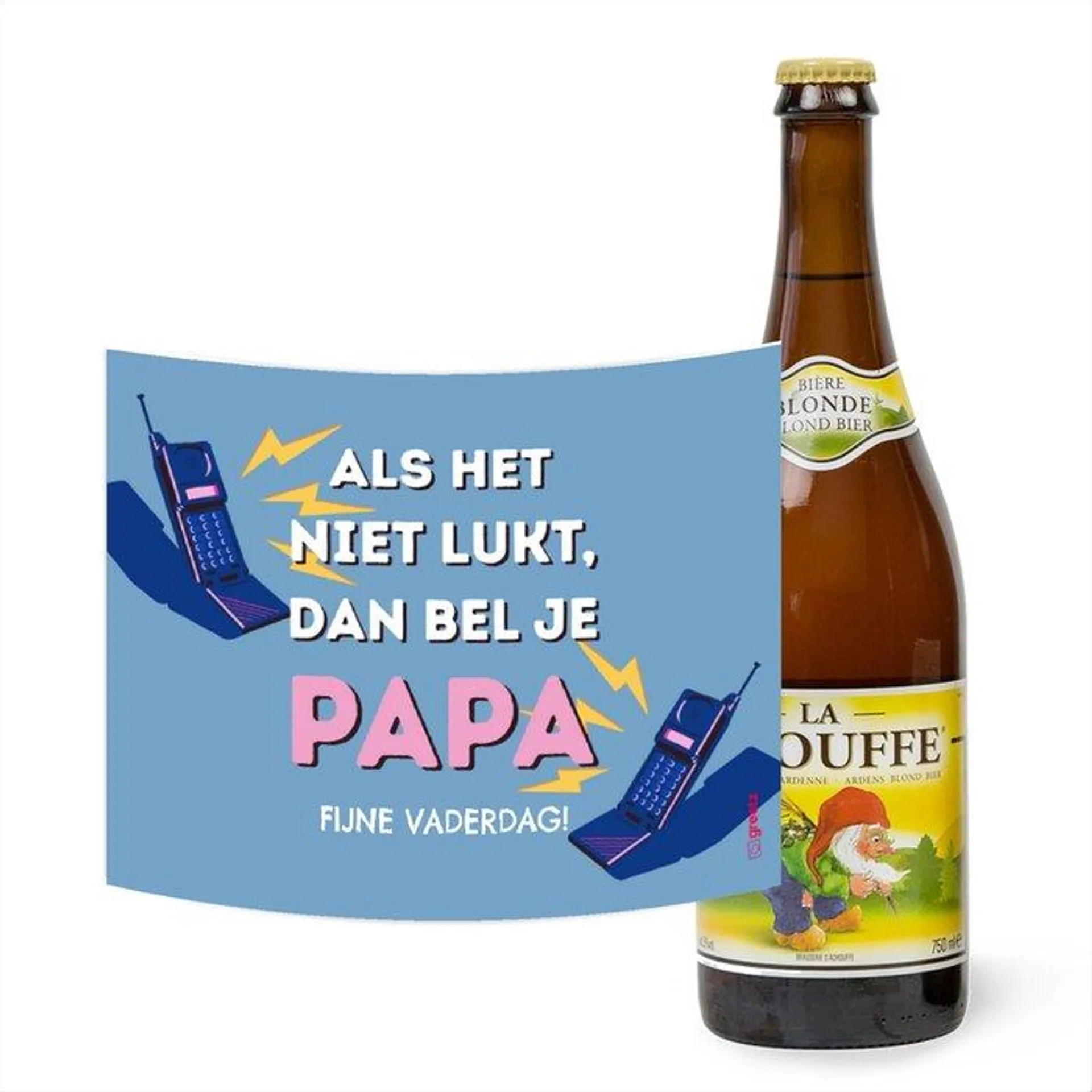 La Chouffe | 750 ml | Vaderdag met eigen naam