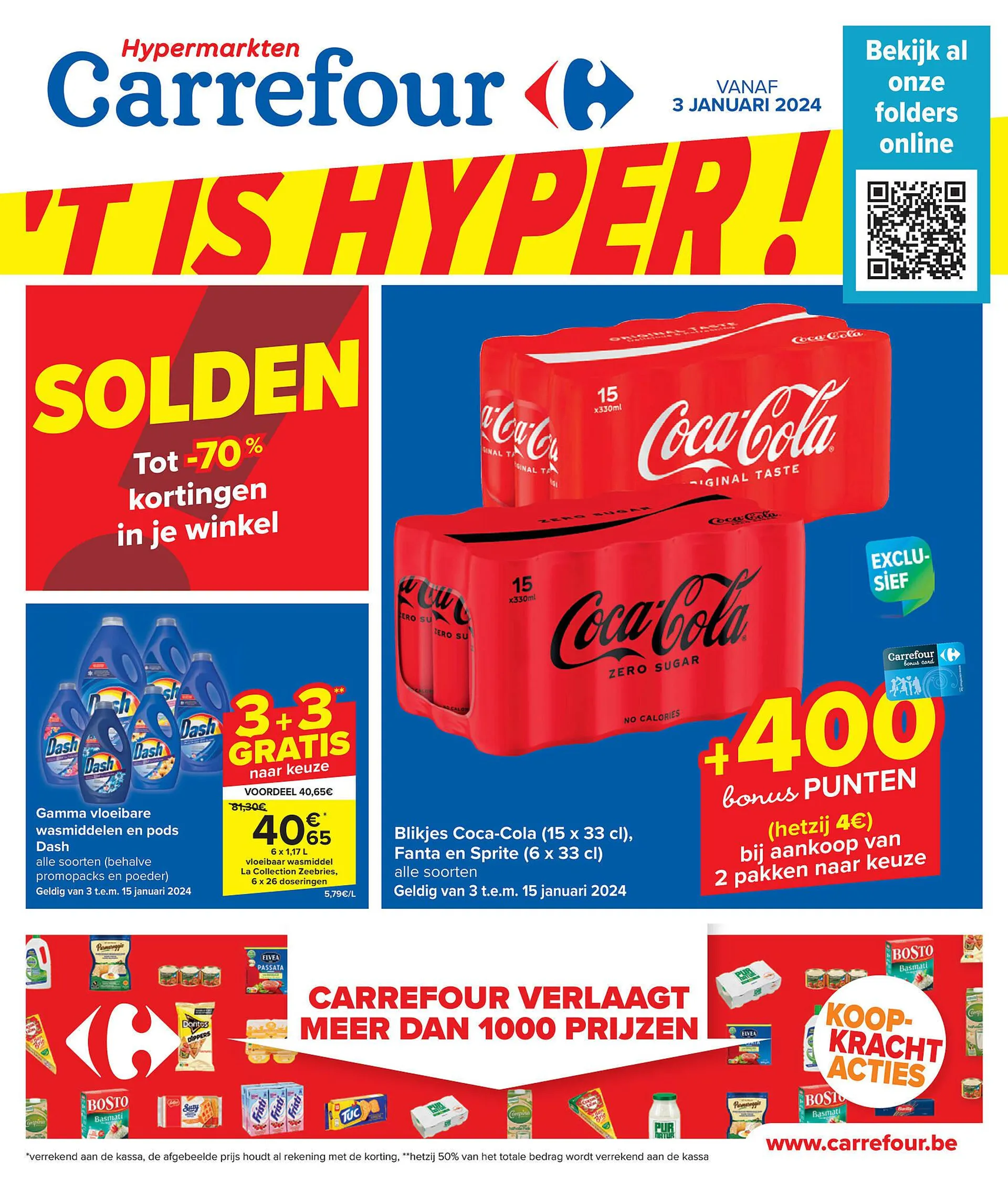 Hyper Carrefour Folder van 4 januari tot 4 januari 2024 - folder pagina 