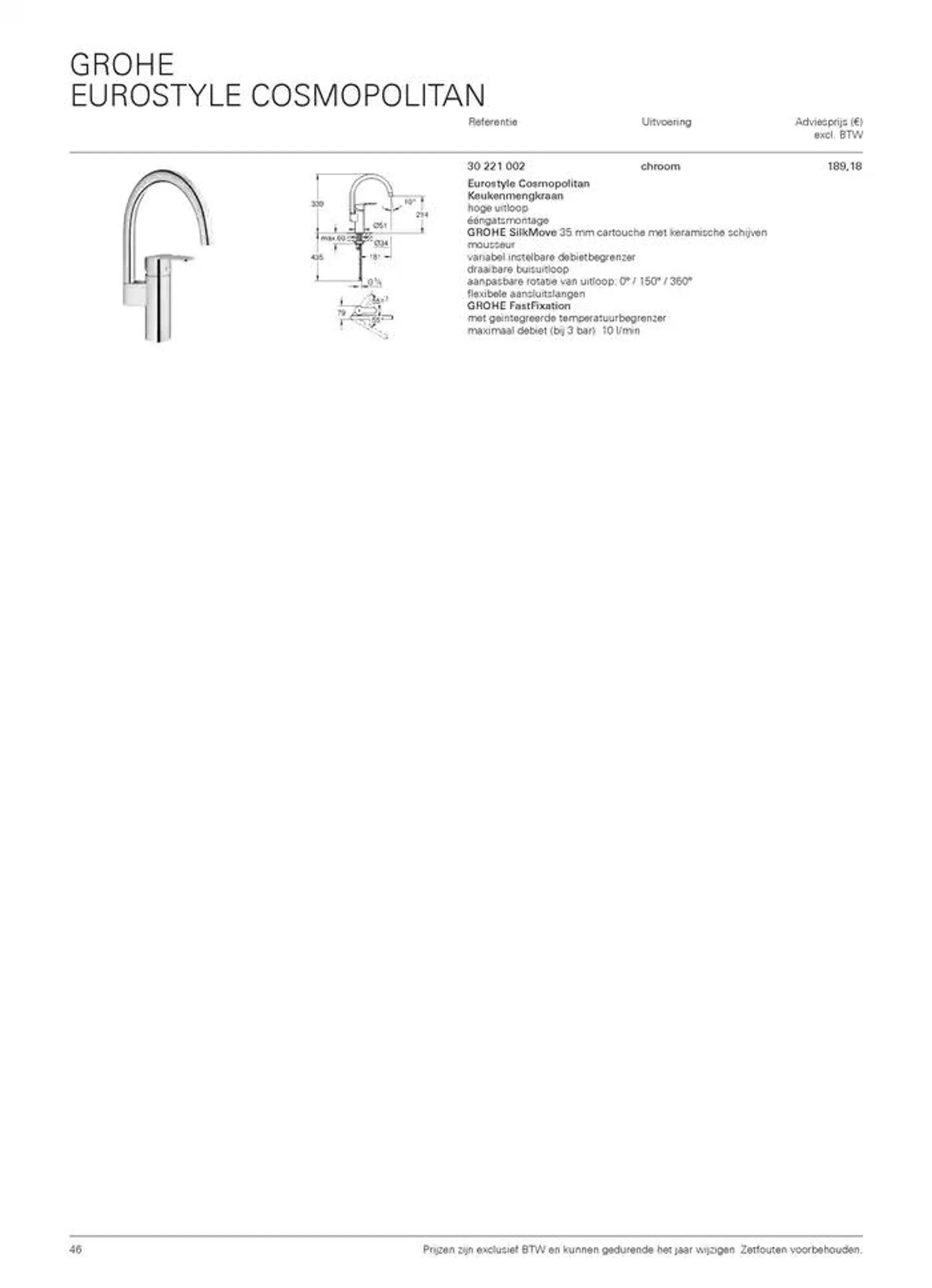 Catalogus Keuken van 16 oktober tot 31 december 2024 - folder pagina 46