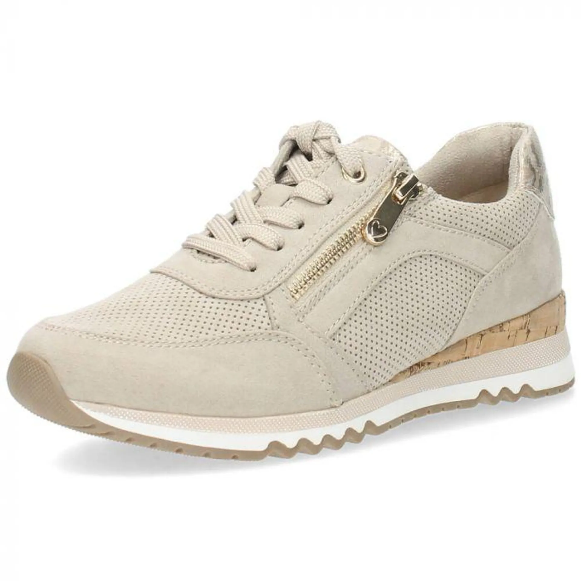 Beige veterschoenen