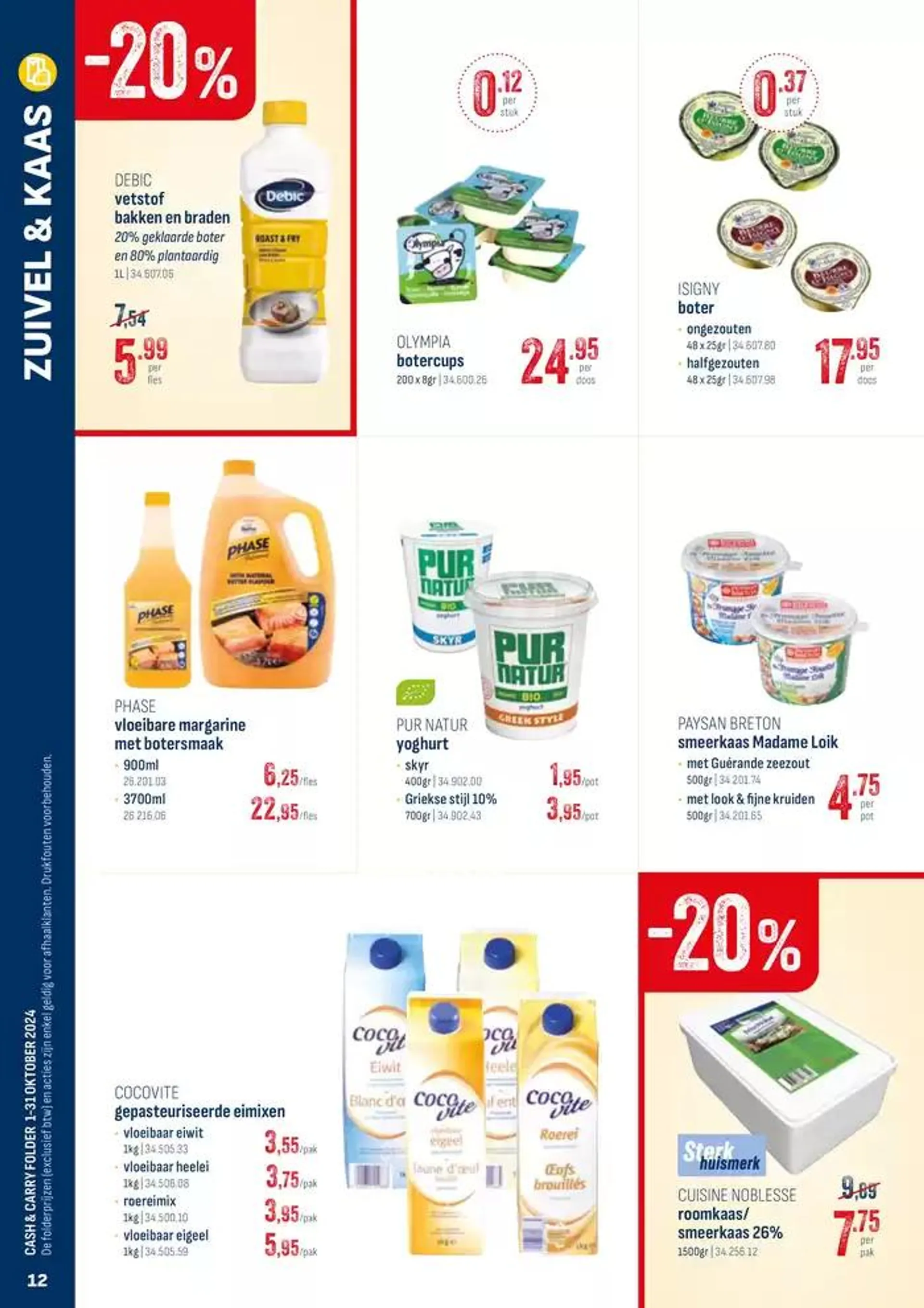 Cash & Carry Folder van 3 oktober tot 31 oktober 2024 - folder pagina 12