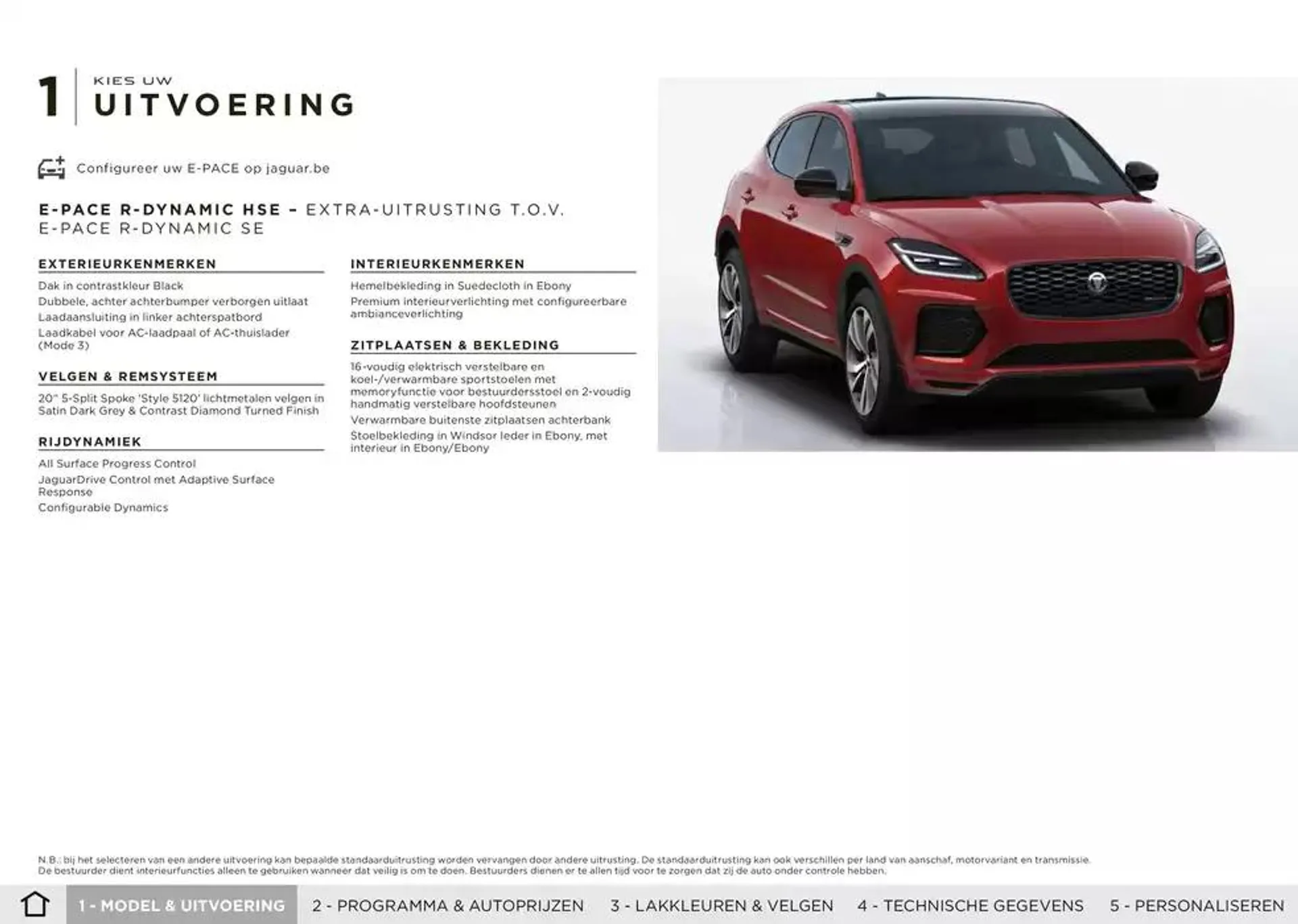 E-Pace van 8 oktober tot 8 oktober 2025 - folder pagina 7