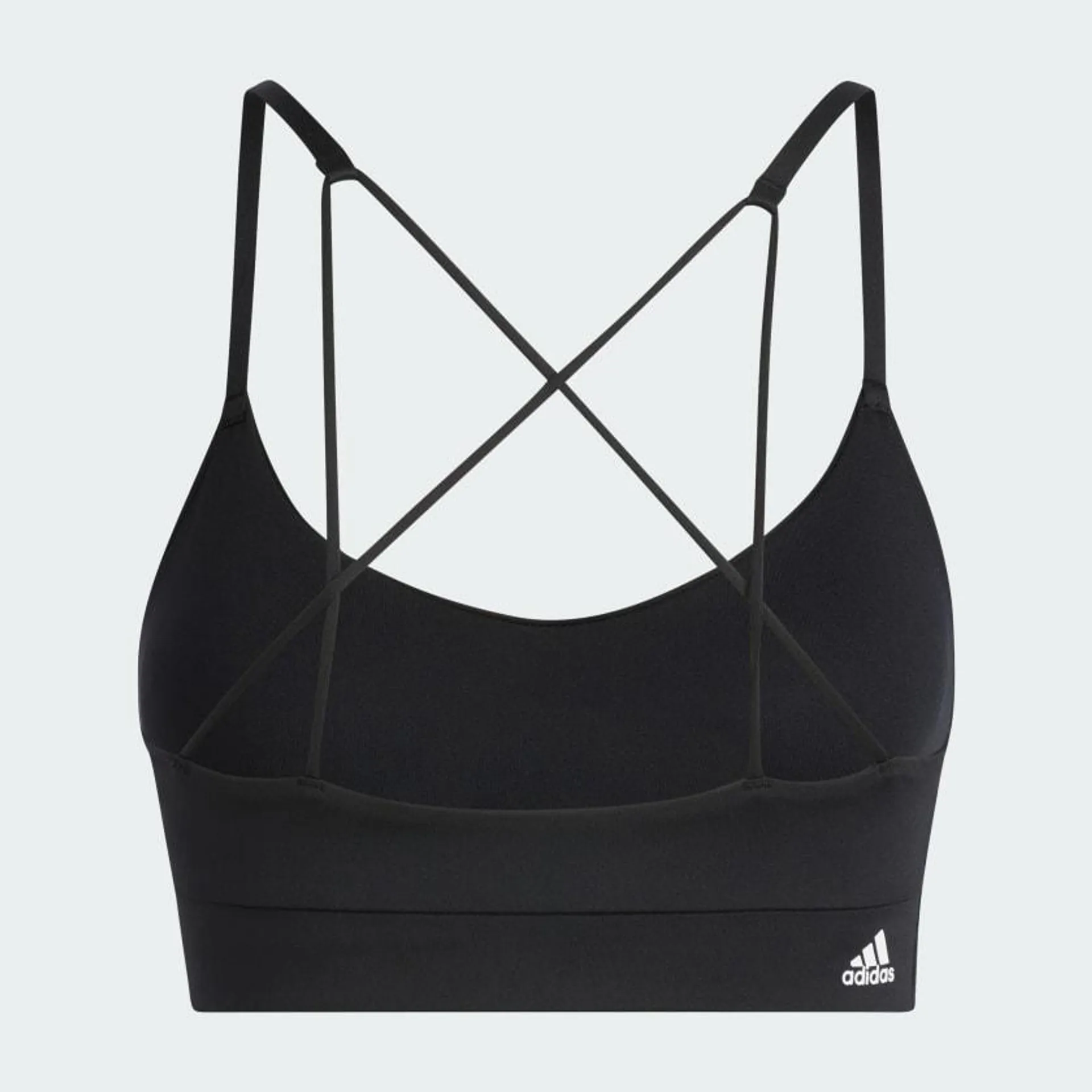 adidas Aeroreact Training Light-Support Logo Bra