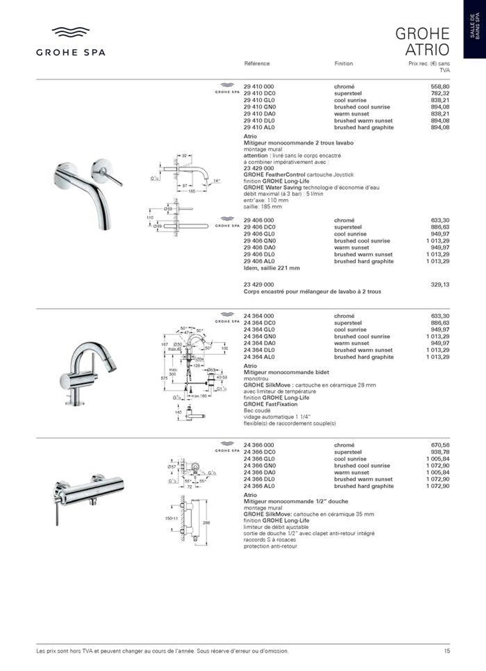 CATALOGUE 2024 van 2 februari tot 31 januari 2025 - folder pagina 15