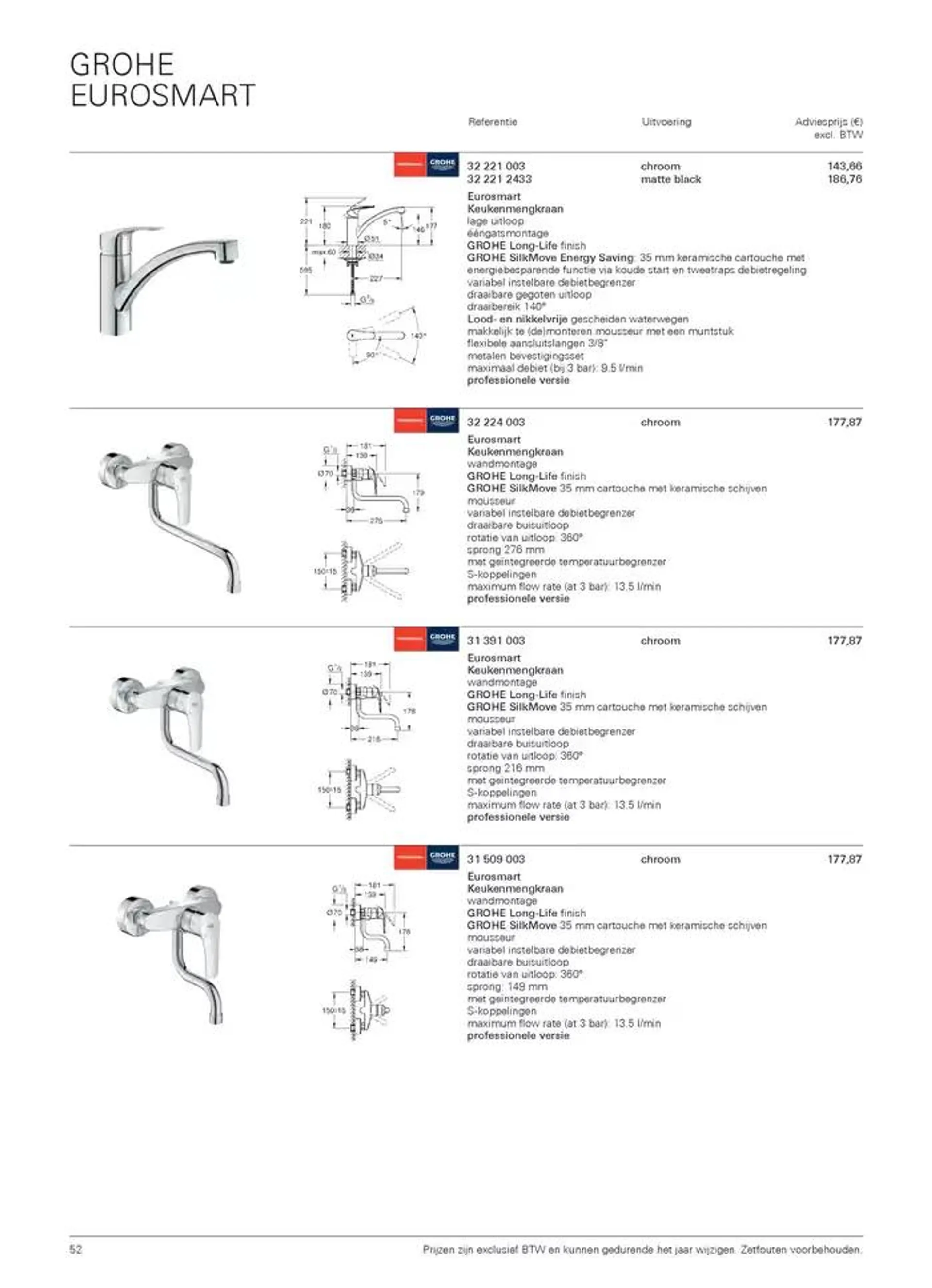 Catalogus Keuken van 16 oktober tot 31 december 2024 - folder pagina 52