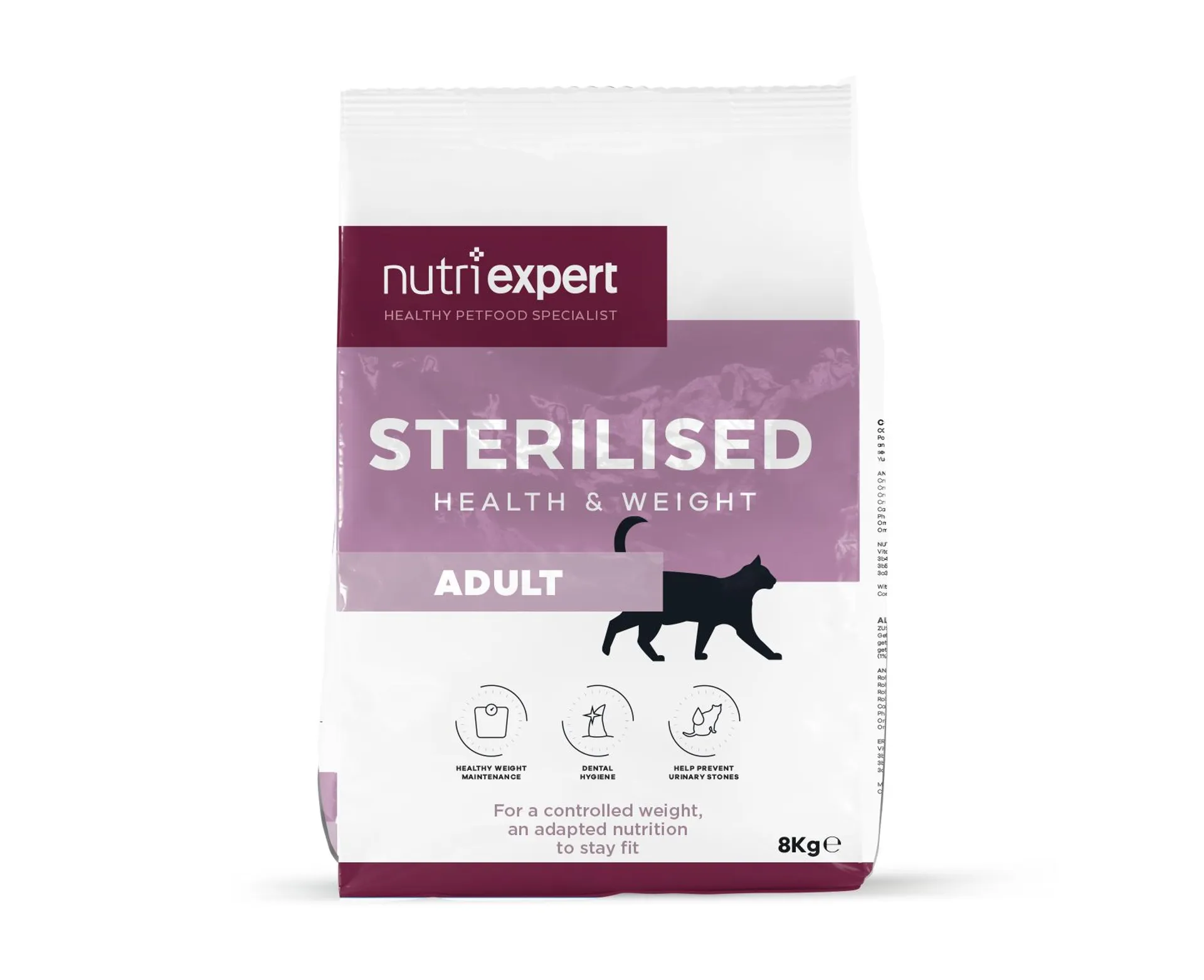 Nutri expert sterilised cat kip adult 8kg