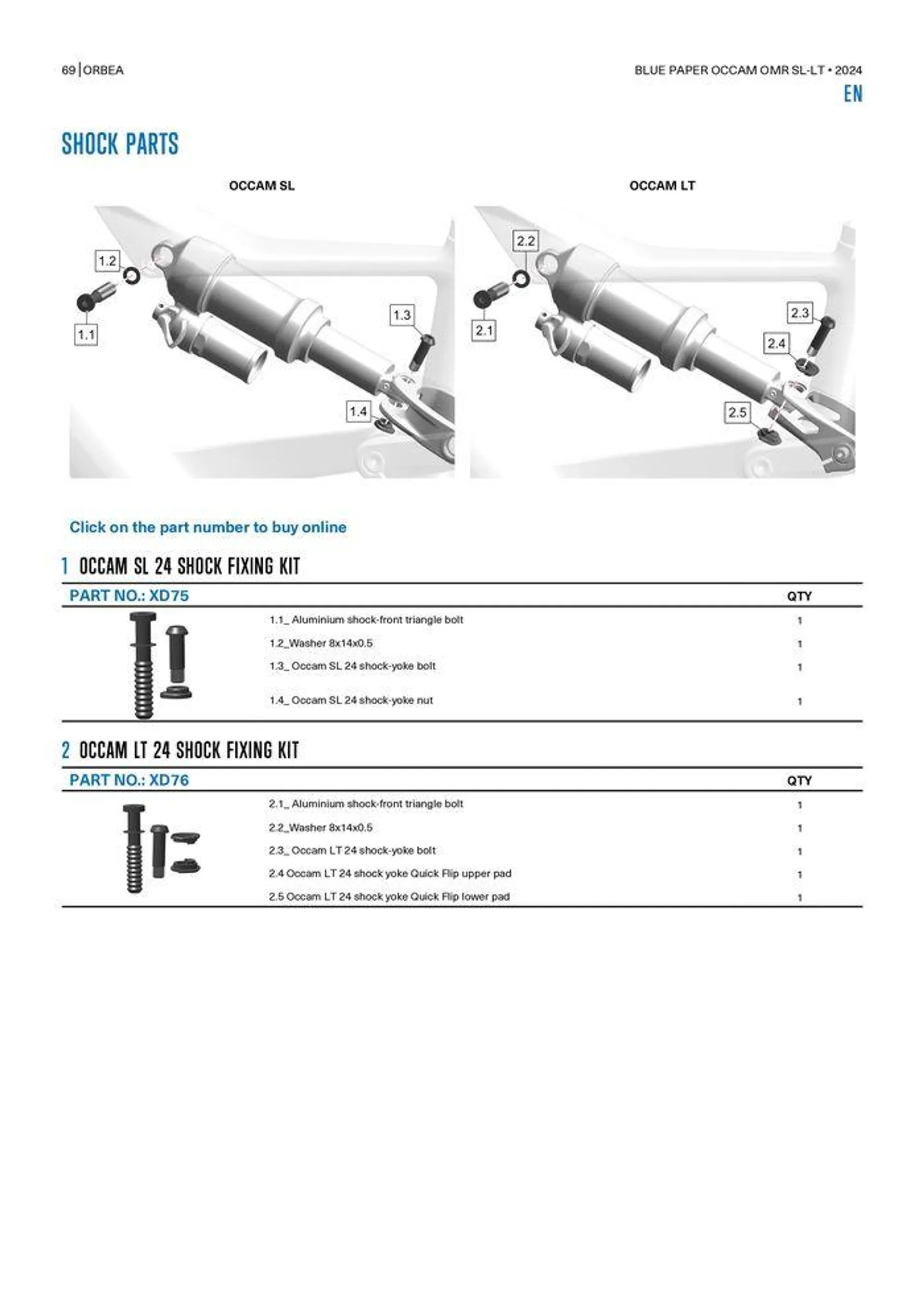 OCCAM OMR SL-LT 2024 van 25 oktober tot 25 oktober 2024 - folder pagina 69