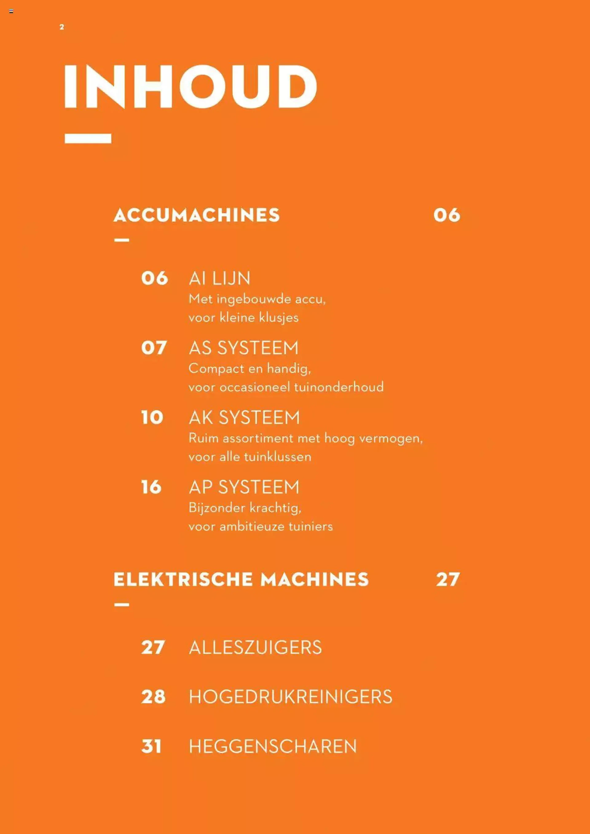 Aveve Gids tuinmachines van 8 april tot 31 december 2024 - folder pagina 2