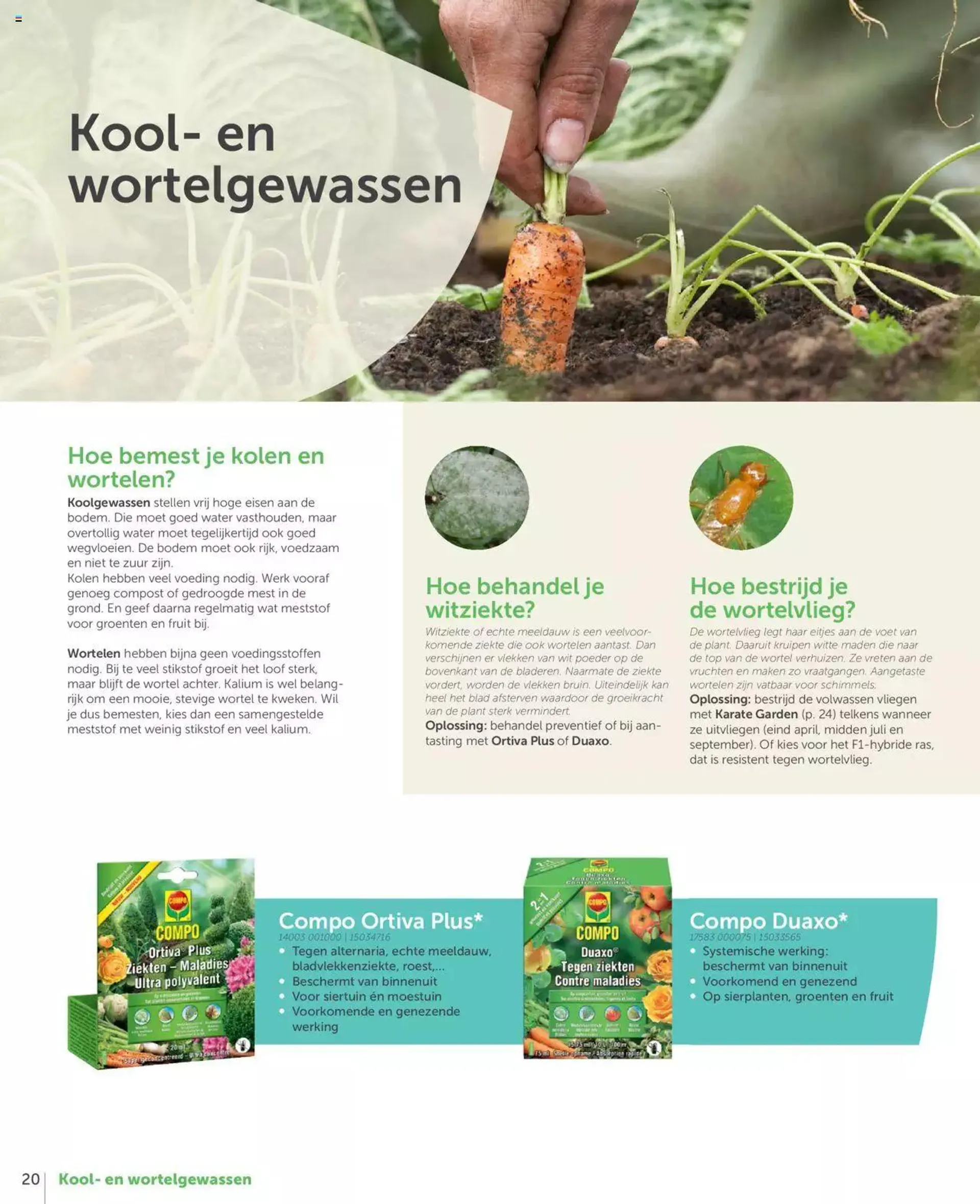 Aveve Moestuingids van 1 maart tot 31 december 2024 - folder pagina 20