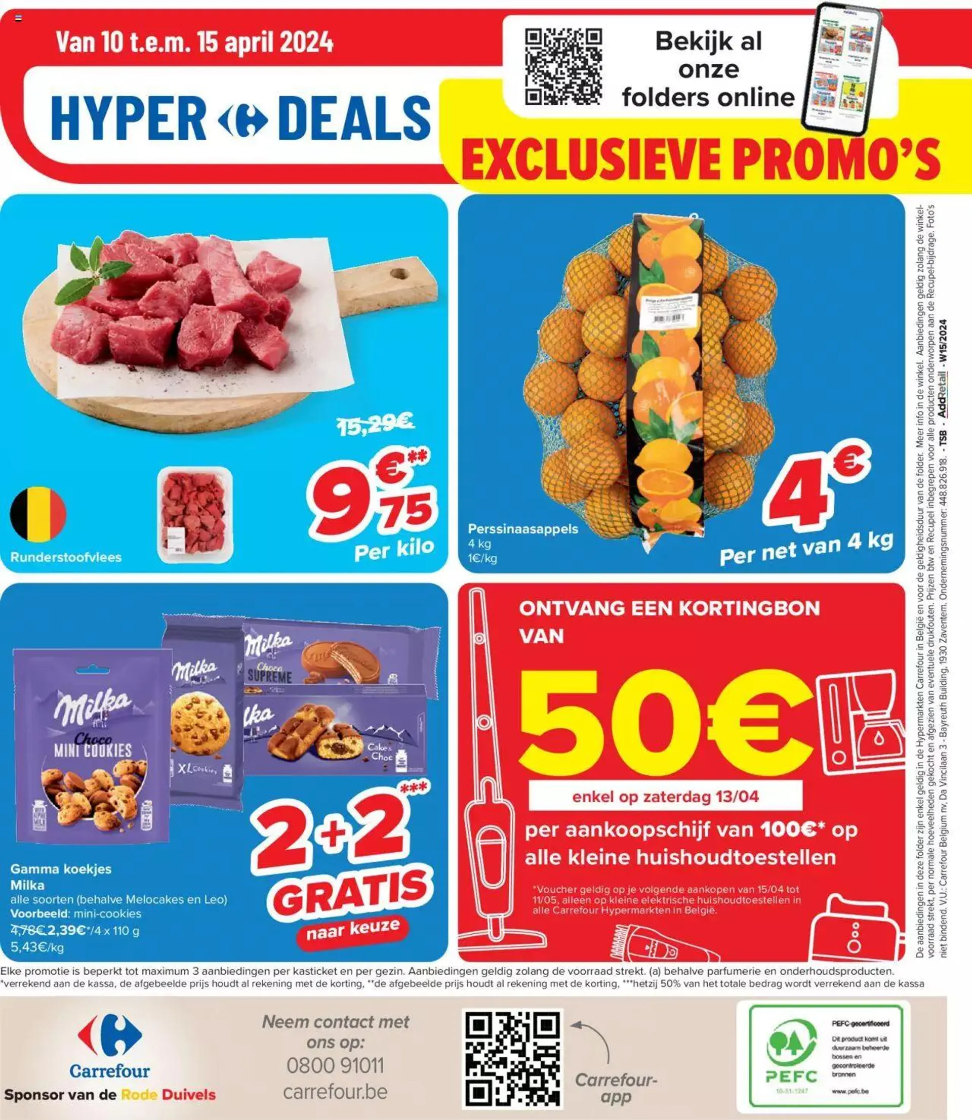 Carrefour folder week 15/16 van 22 april tot 31 december 2024 - folder pagina 40