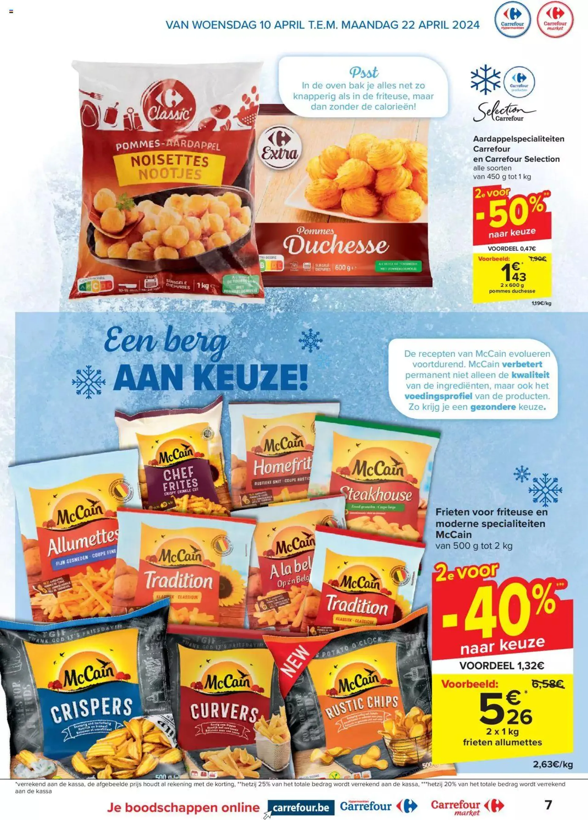 Carrefour Diepvries-special van 22 april tot 31 december 2024 - folder pagina 7