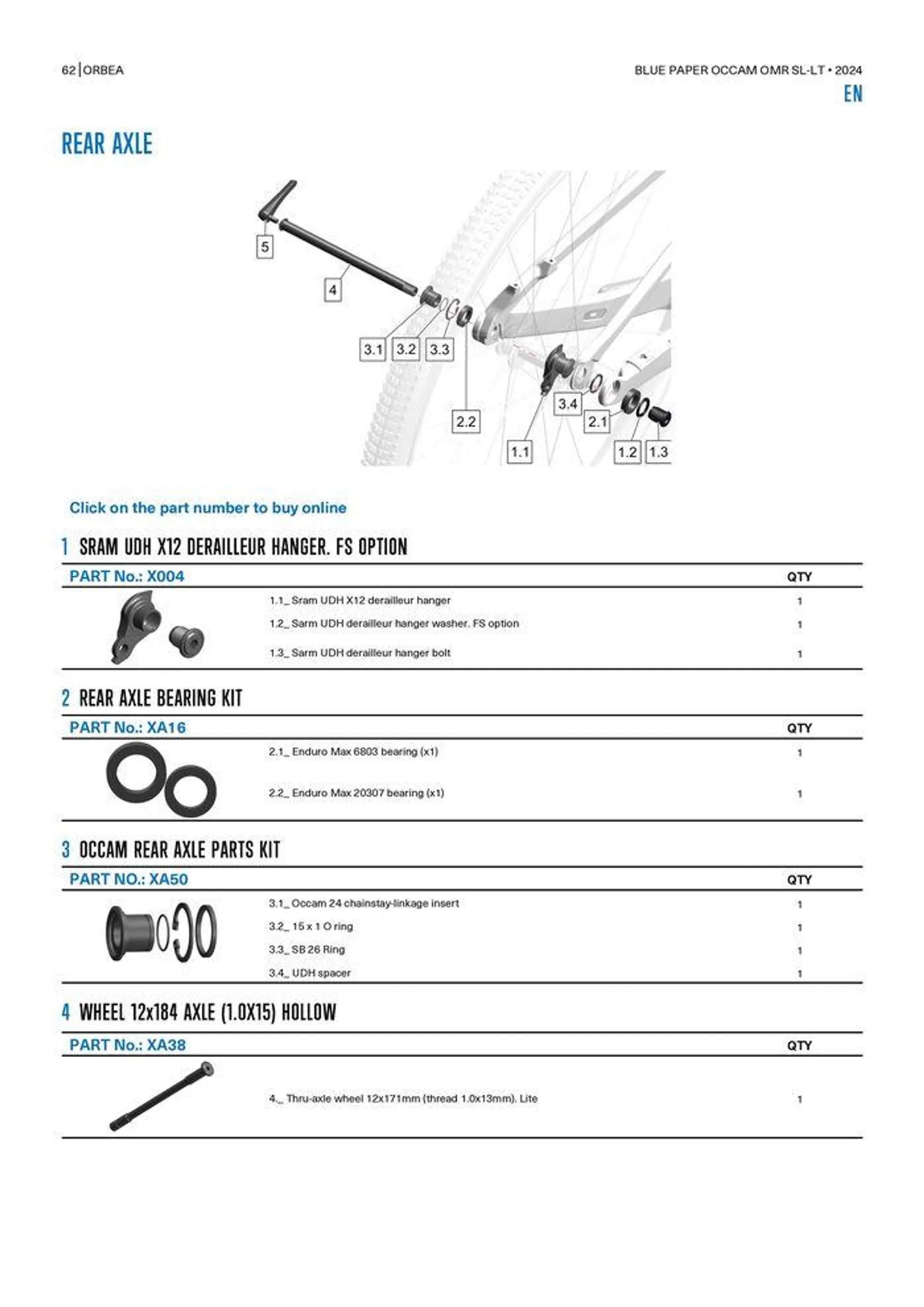 OCCAM OMR SL-LT 2024 van 25 oktober tot 25 oktober 2024 - folder pagina 62