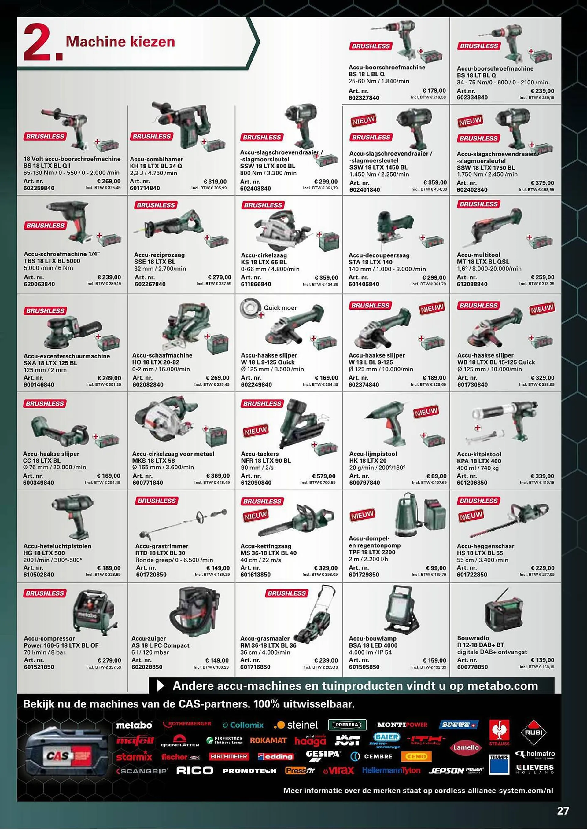 Metabo folder van 7 april tot 31 augustus 2023 - folder pagina 27