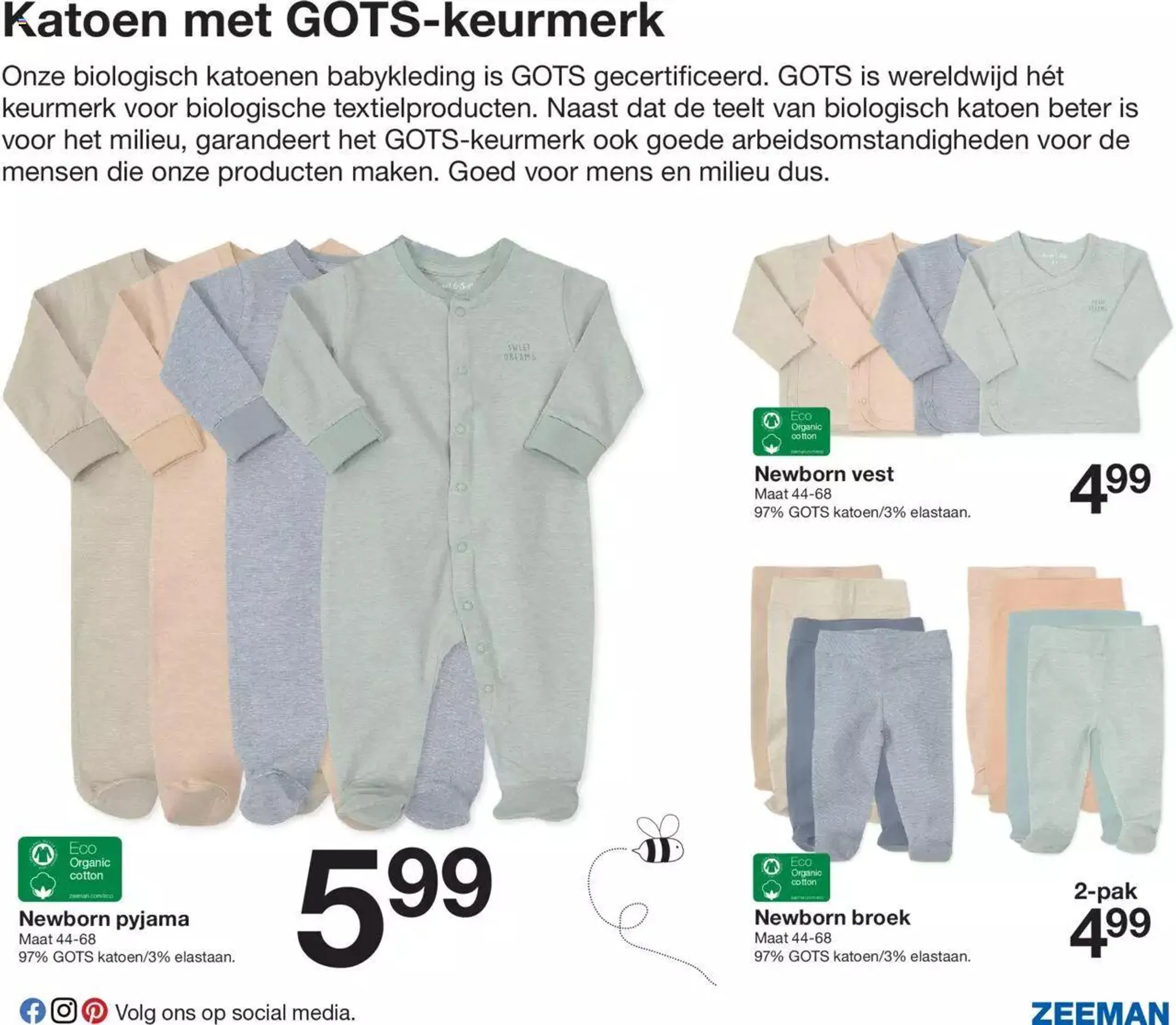 Zeeman babycollectie folder van 1 januari tot 31 december 2023 - folder pagina 3