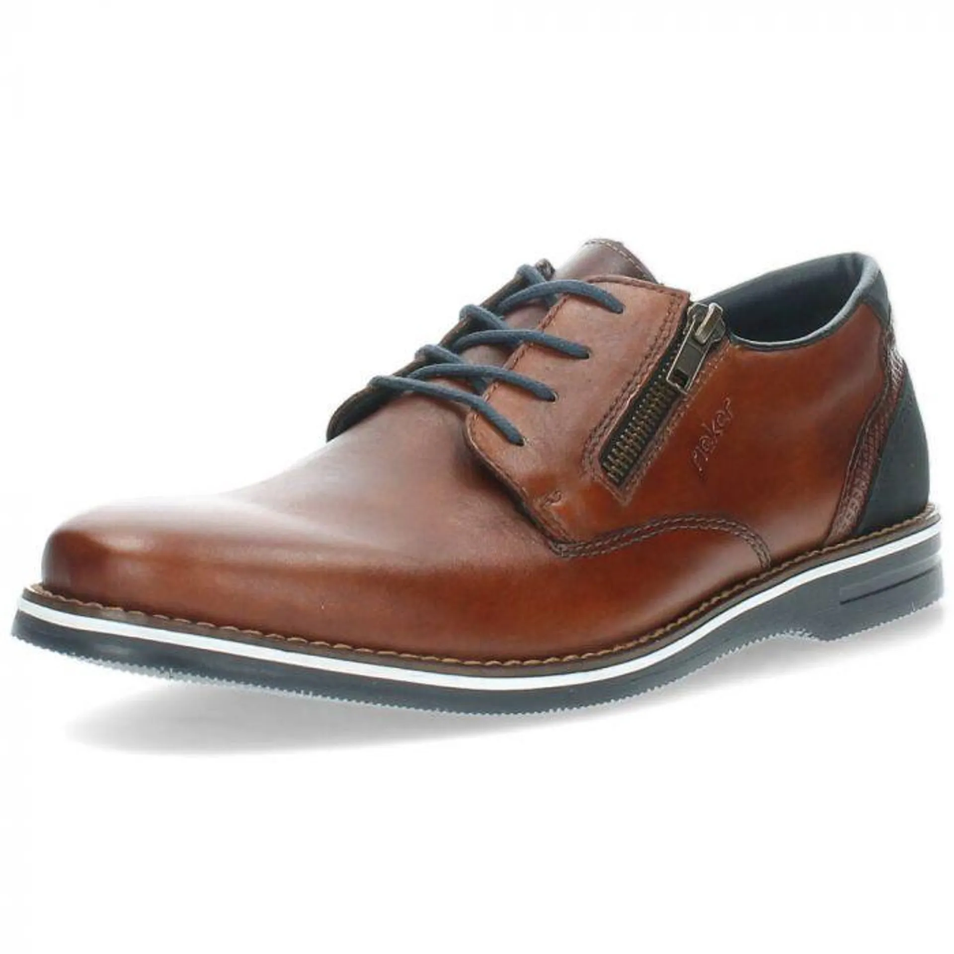 Cognac veterschoenen