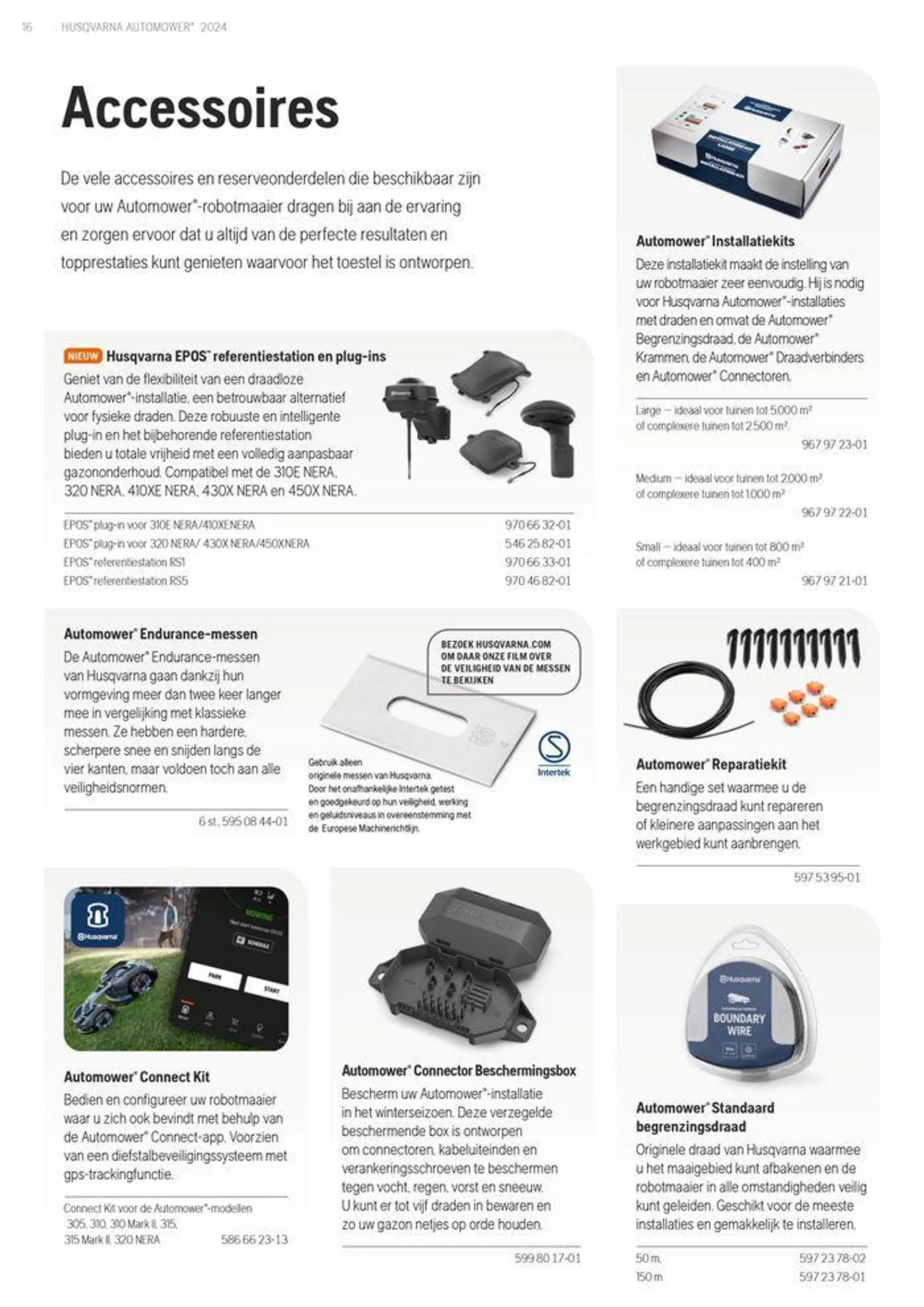 Automower Brochure 2024 van 3 april tot 31 december 2024 - folder pagina 16