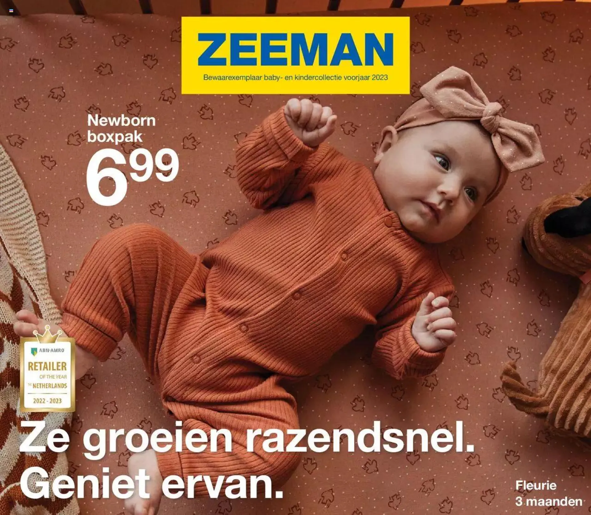 Zeeman babycollectie folder