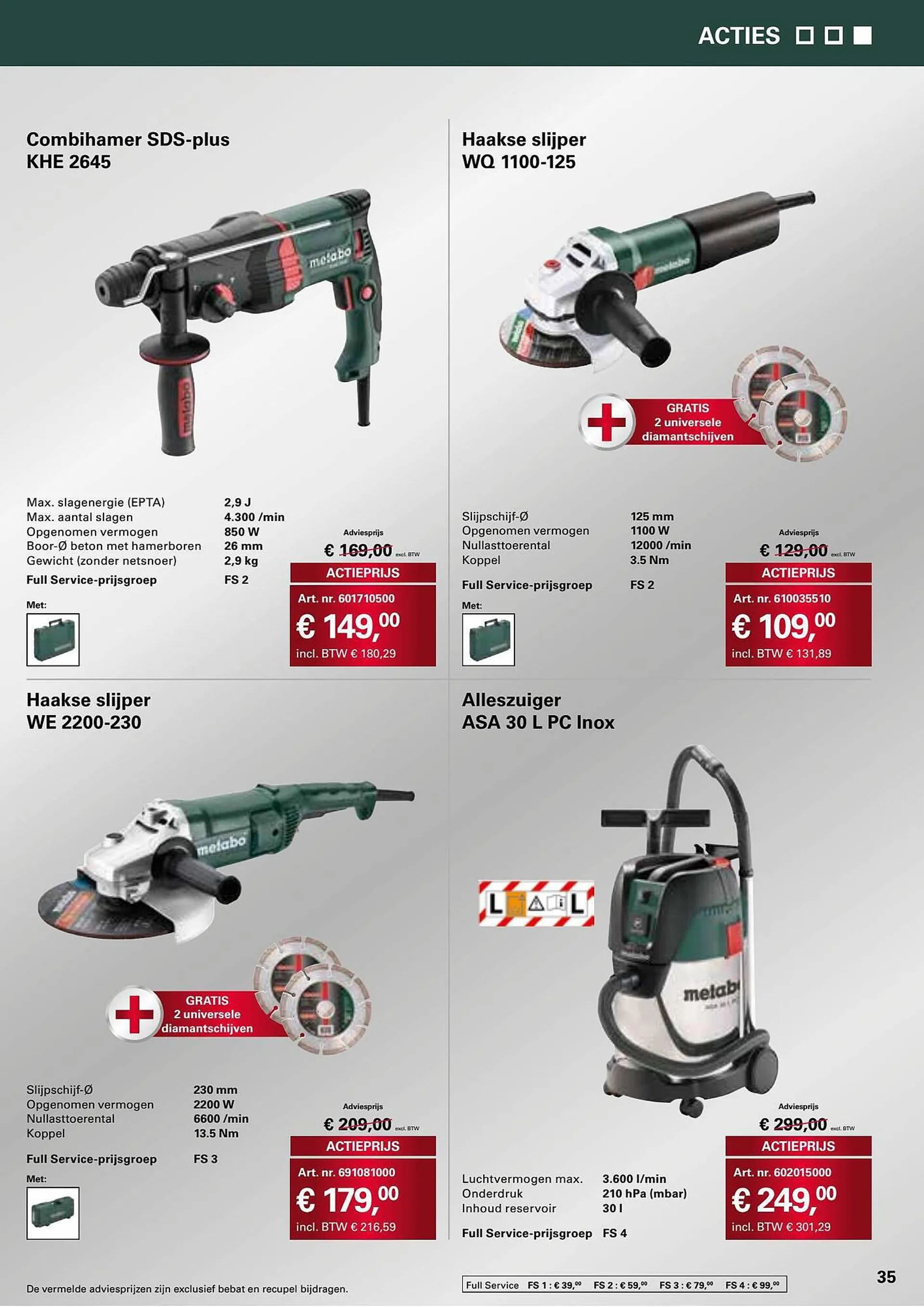 Metabo folder van 7 april tot 31 augustus 2023 - folder pagina 35