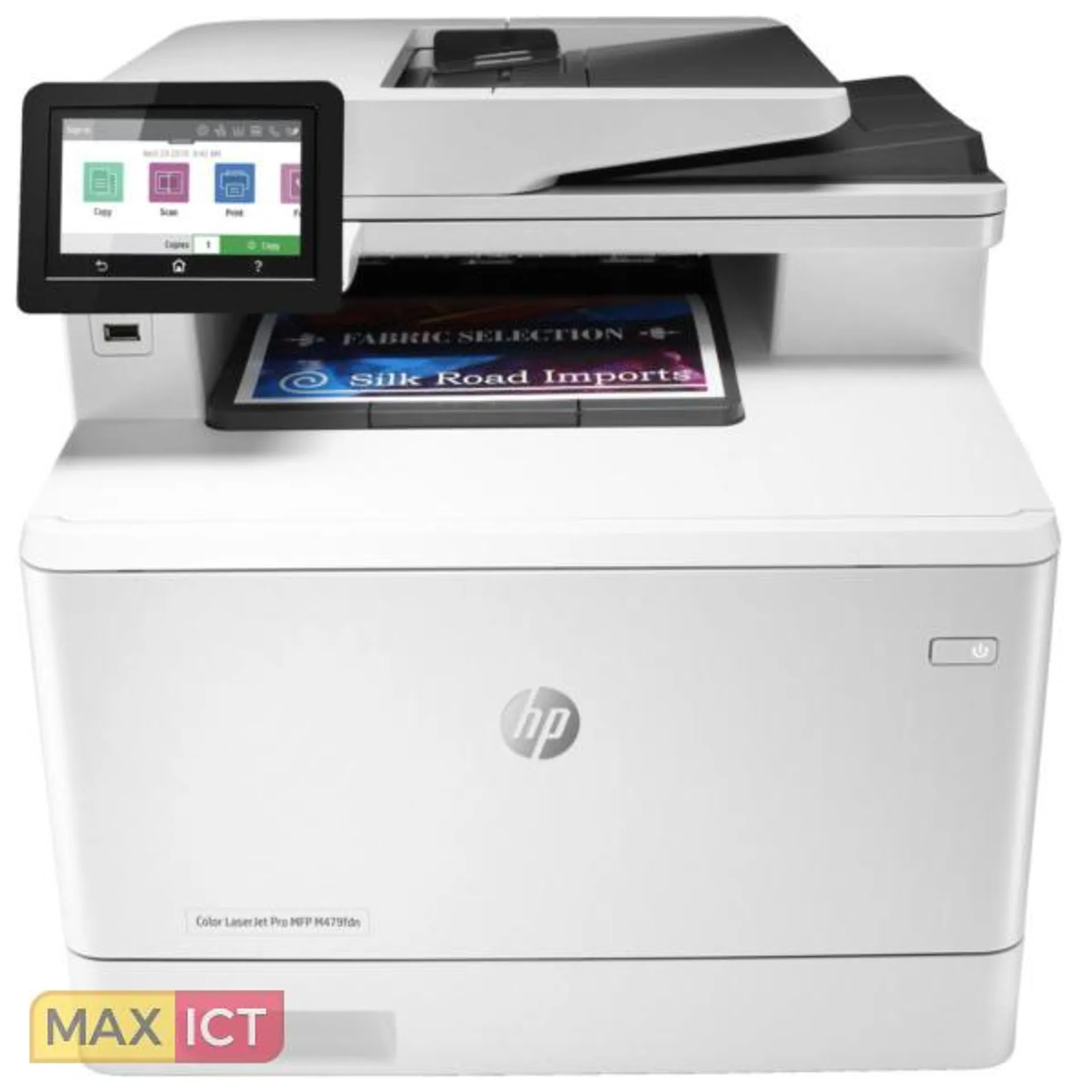 HP Color LaserJet Pro MFP M479fdn, Printen, kopiëren, scannen, fax, e-mail, Scannen naar e-mail/pdf; Dubbelzijdig printen; ADF voor 50 vel ongekruld