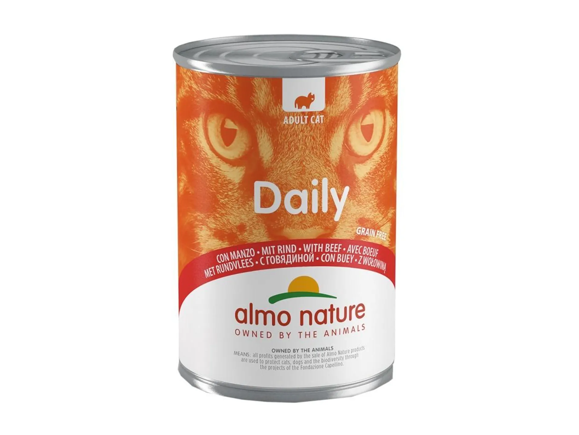 Daily Cats 400g - met rund