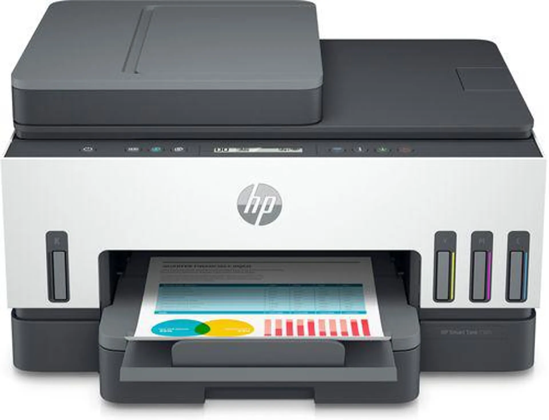HP Smart Tank 7305 All-in-One, Printen, scannen, kopiëren, automatische documentinvoer, draadloos, I
