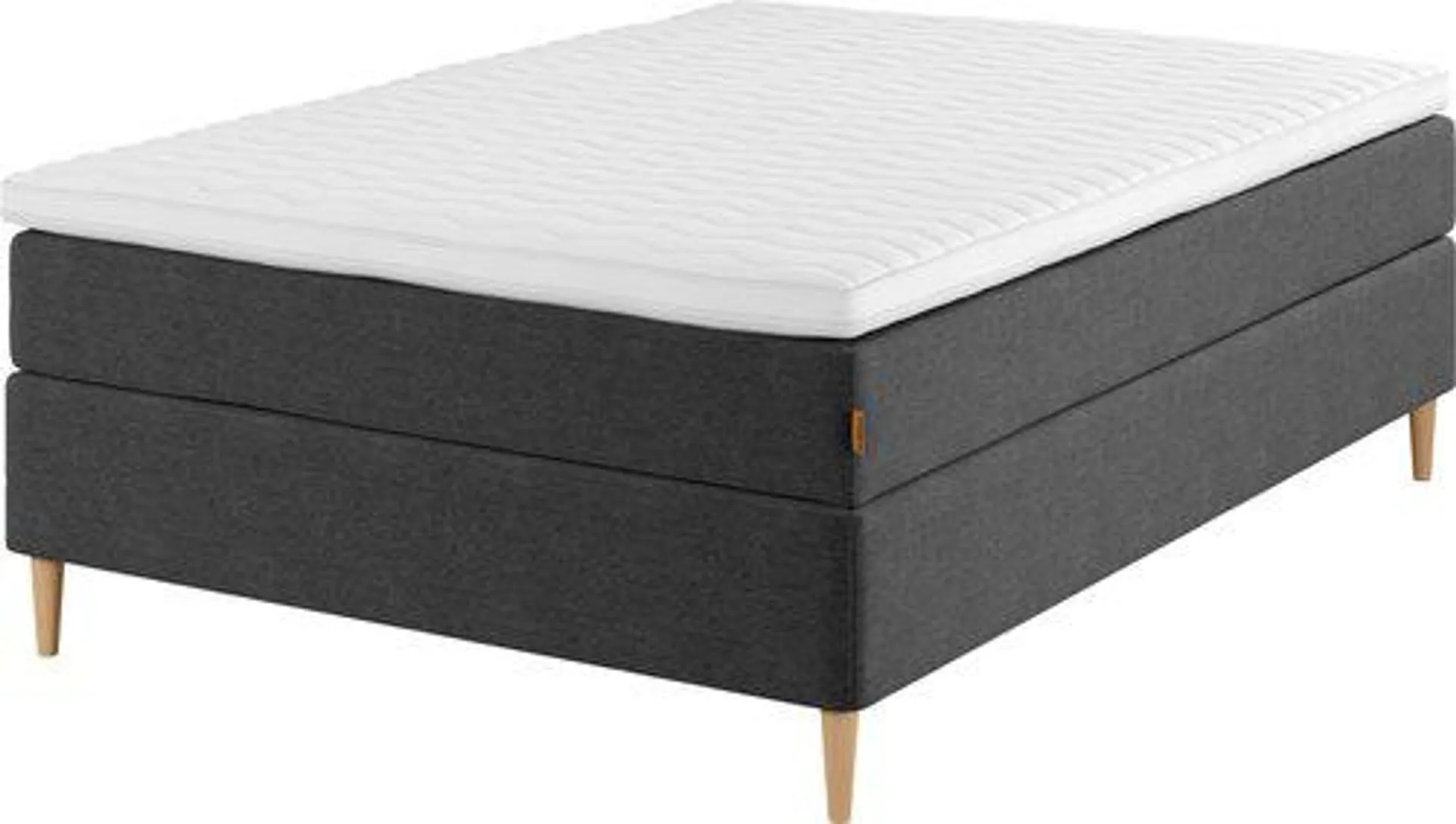 Boxspring 140x200 GOLD C30 DREAMZONE grijs-40