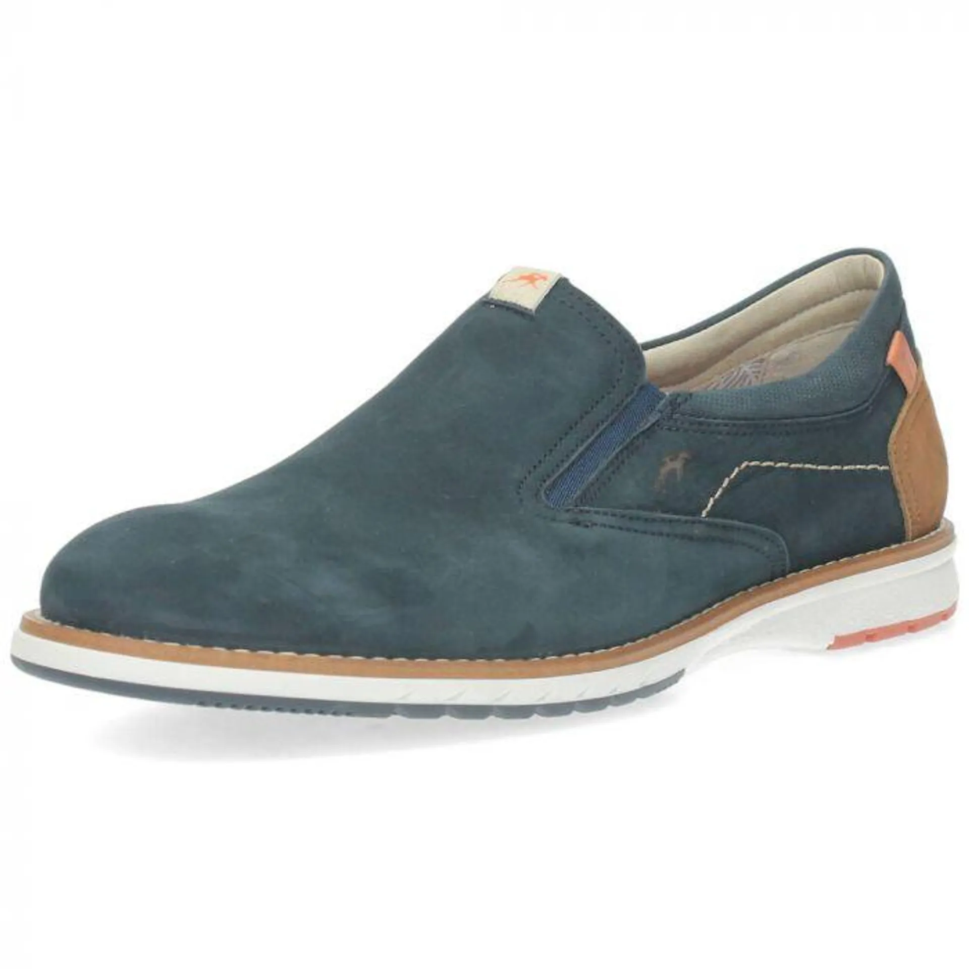 Donkerblauwe slip-ons