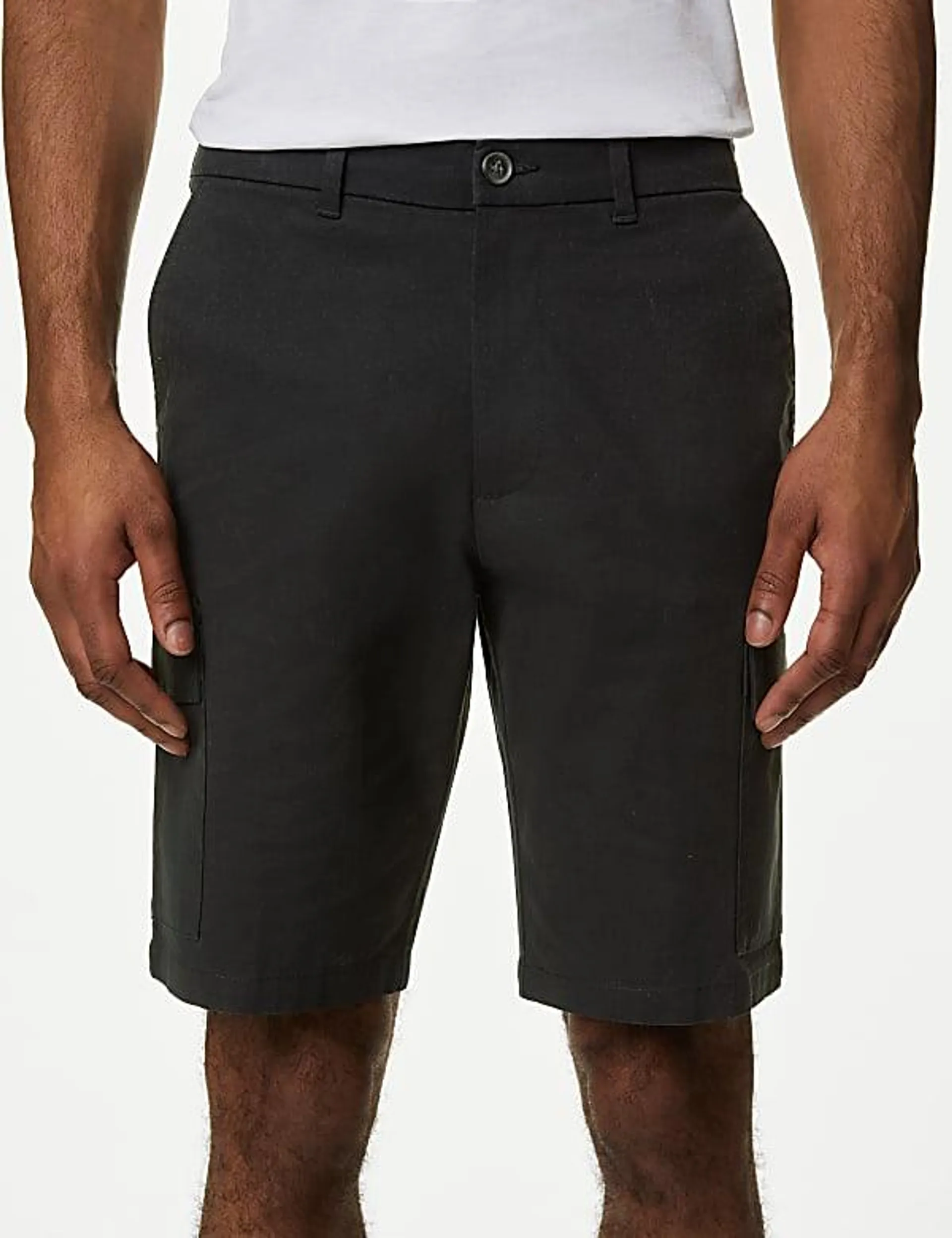 Stretch Cargo Shorts