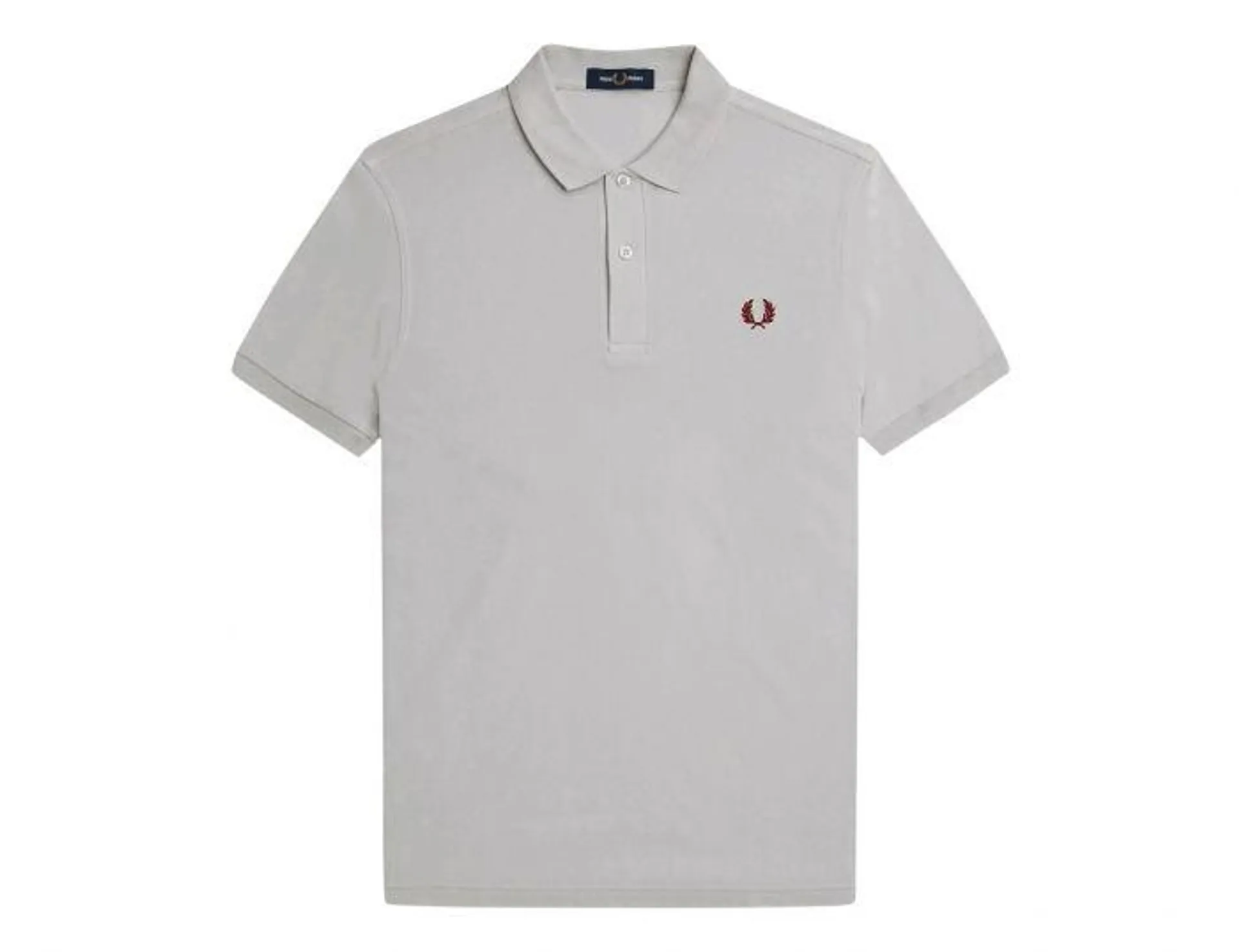 Fred Perry - Plain Shirt - Grijze Polo Heren