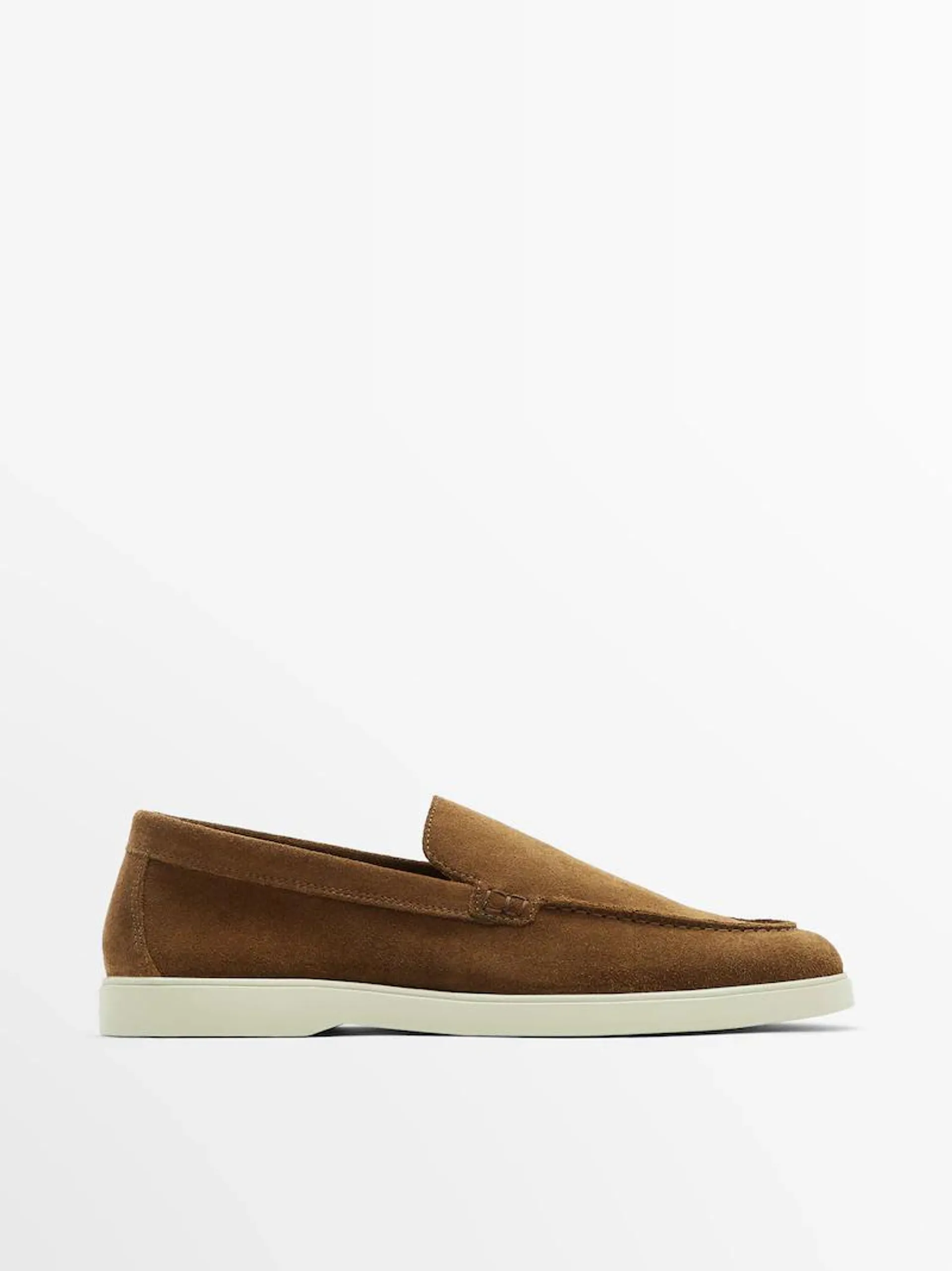 NATUREL SPLITSUÈDE LOAFER