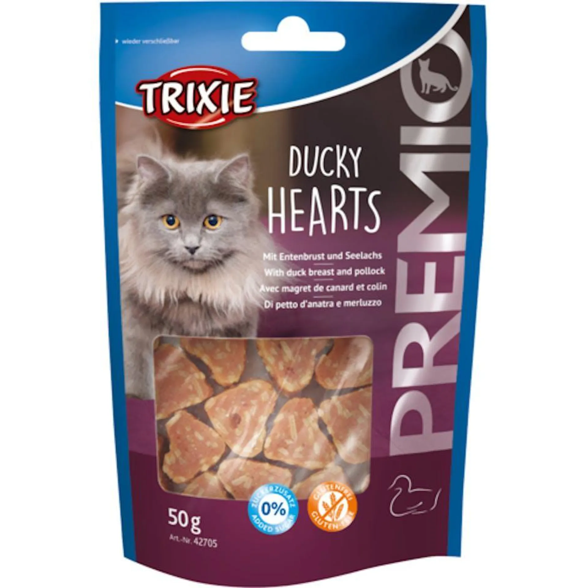 PREMIO Ducky Hearts 50g