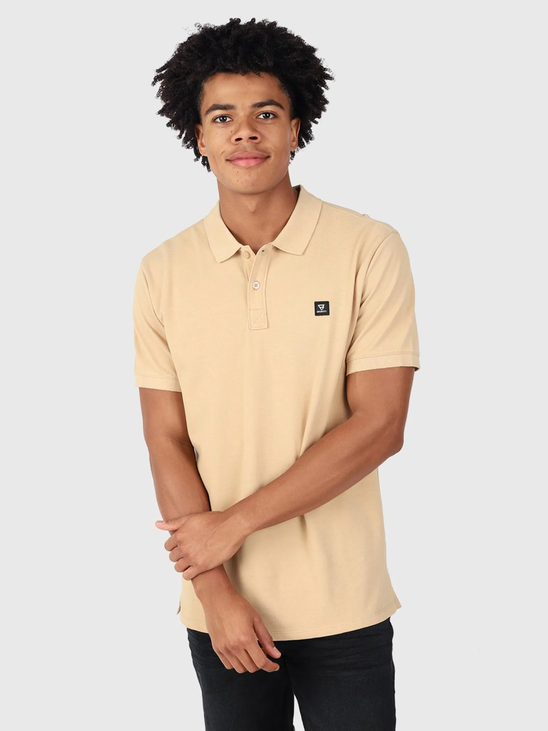 TavECO Men Polo | Beige