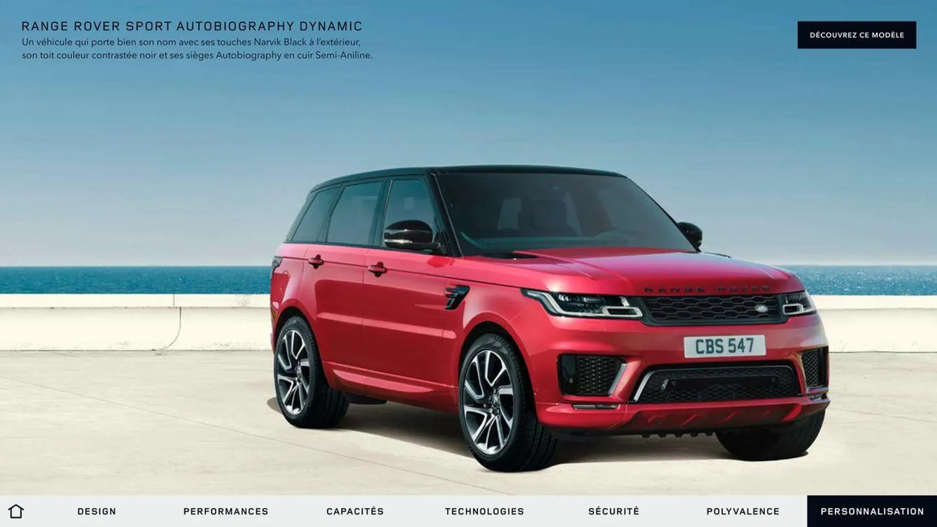 RANGE ROVER SPORT van 13 oktober tot 13 oktober 2024 - folder pagina 68