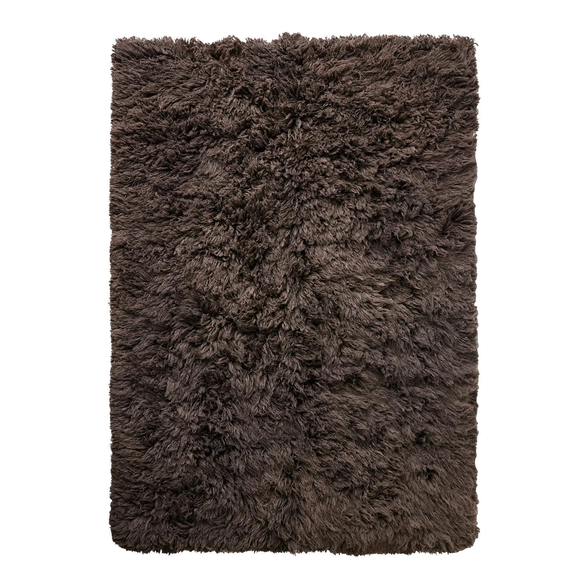 HKliving Fluffy Vloerkleed 200 x 300 cm - Espresso