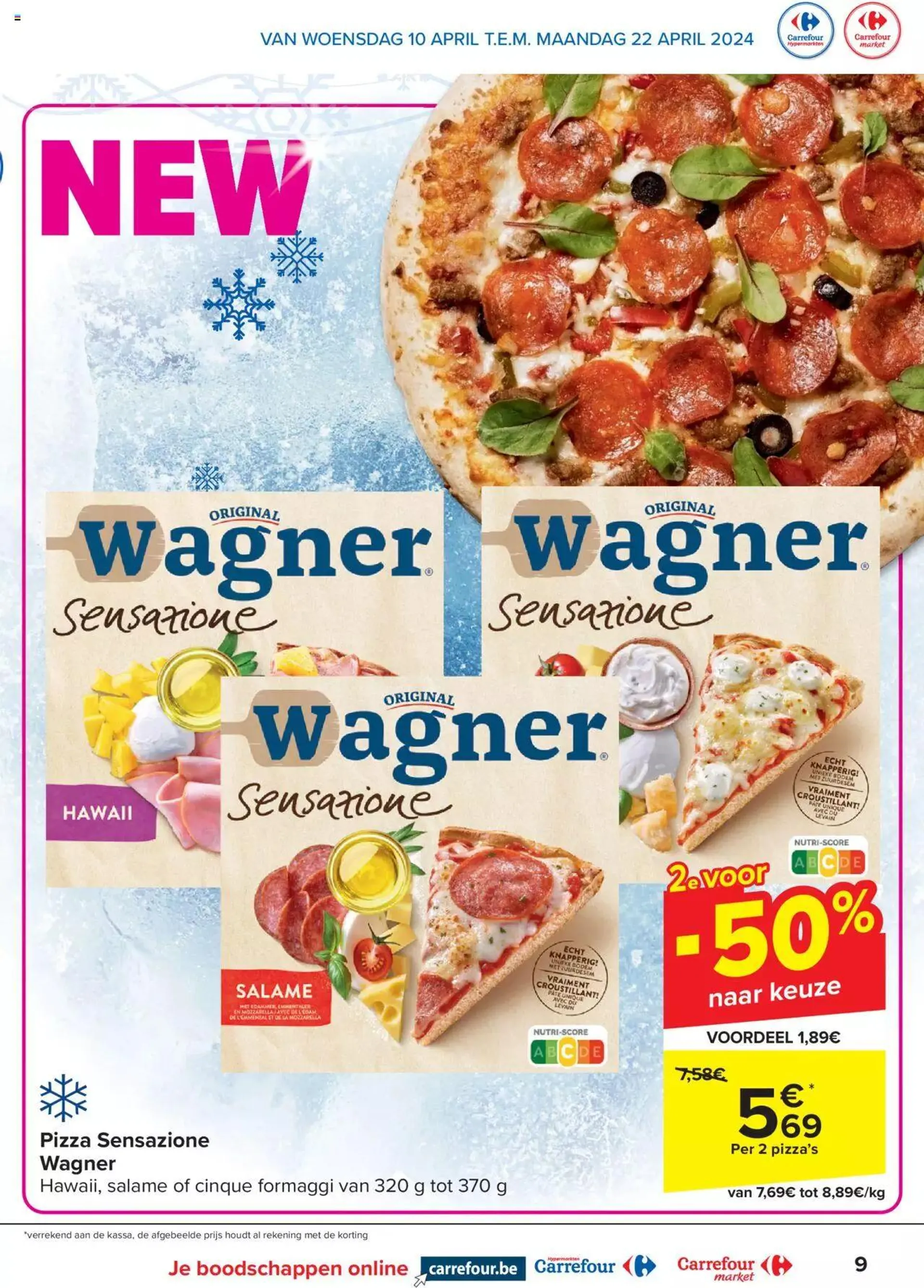 Carrefour Diepvries-special van 22 april tot 31 december 2024 - folder pagina 9