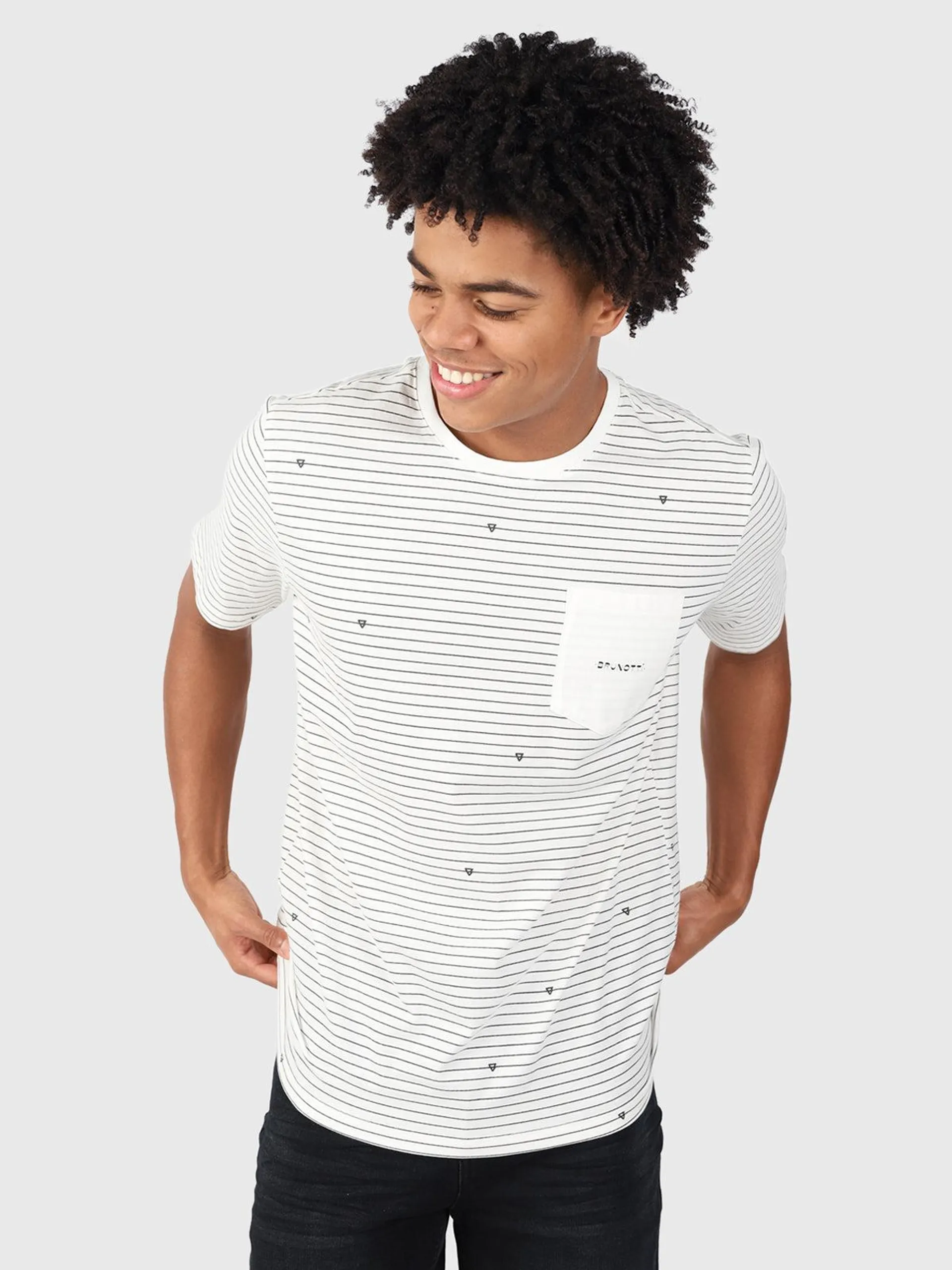 Axle-Stripe Men T-shirt | Off-White