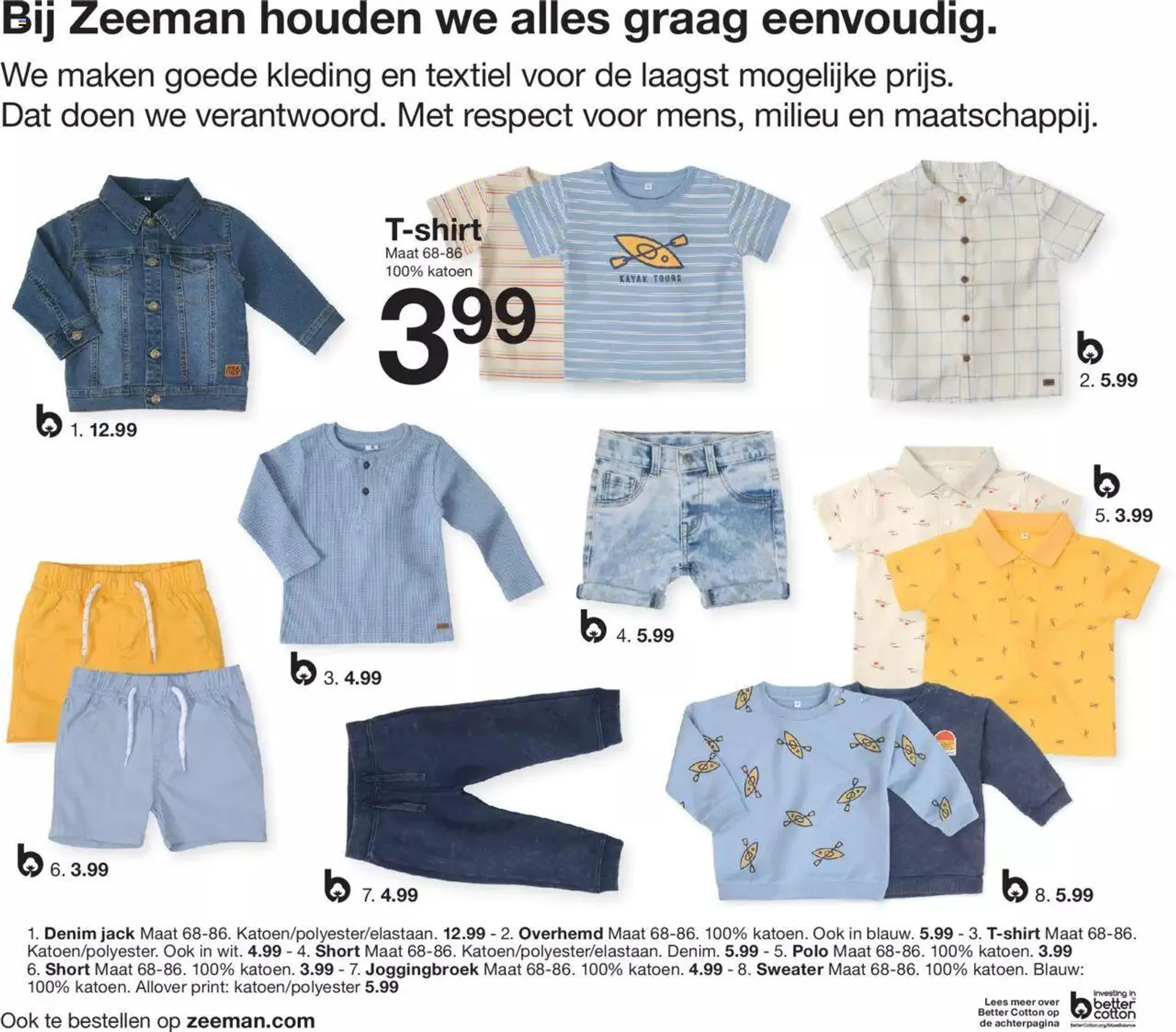 Zeeman babycollectie folder van 1 januari tot 31 december 2023 - folder pagina 28