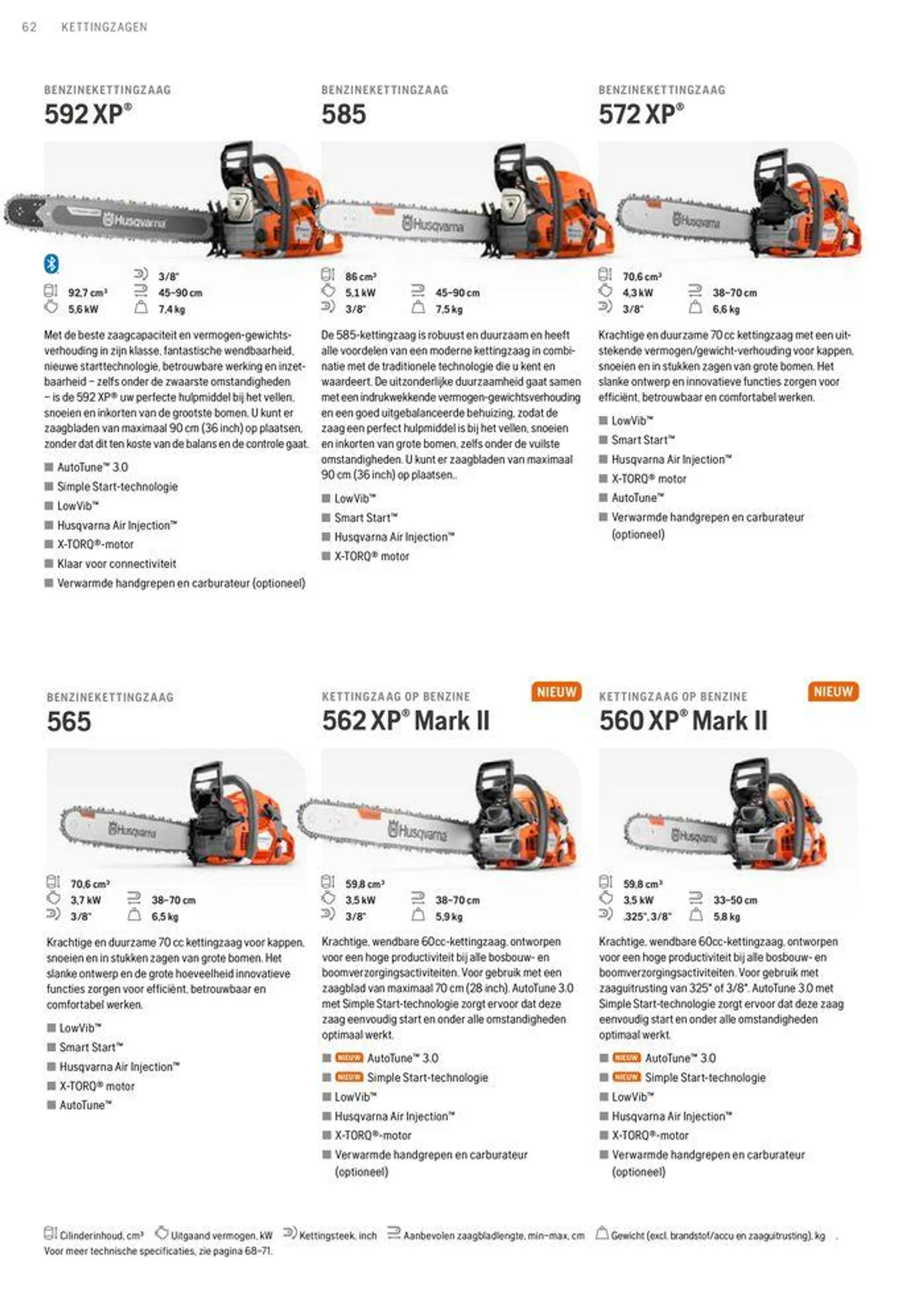 Professionele Producten 2024 van 3 april tot 31 december 2024 - folder pagina 62