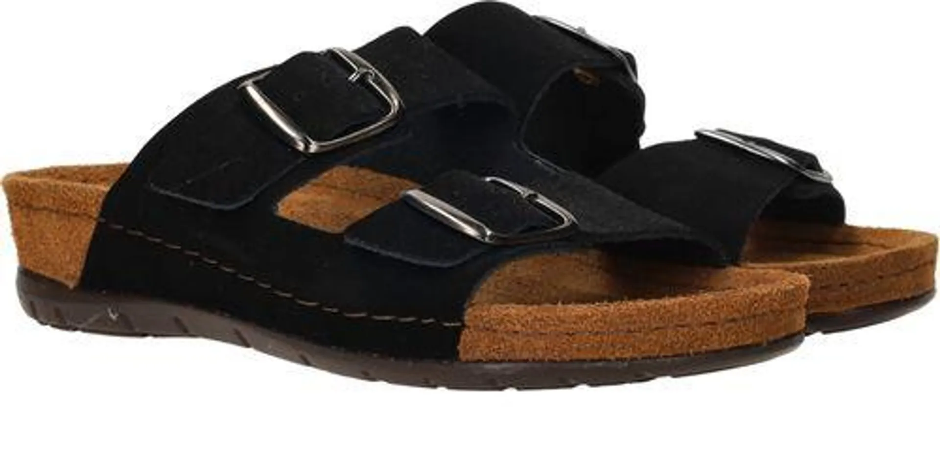 Rohde Slippers Zwart Dames