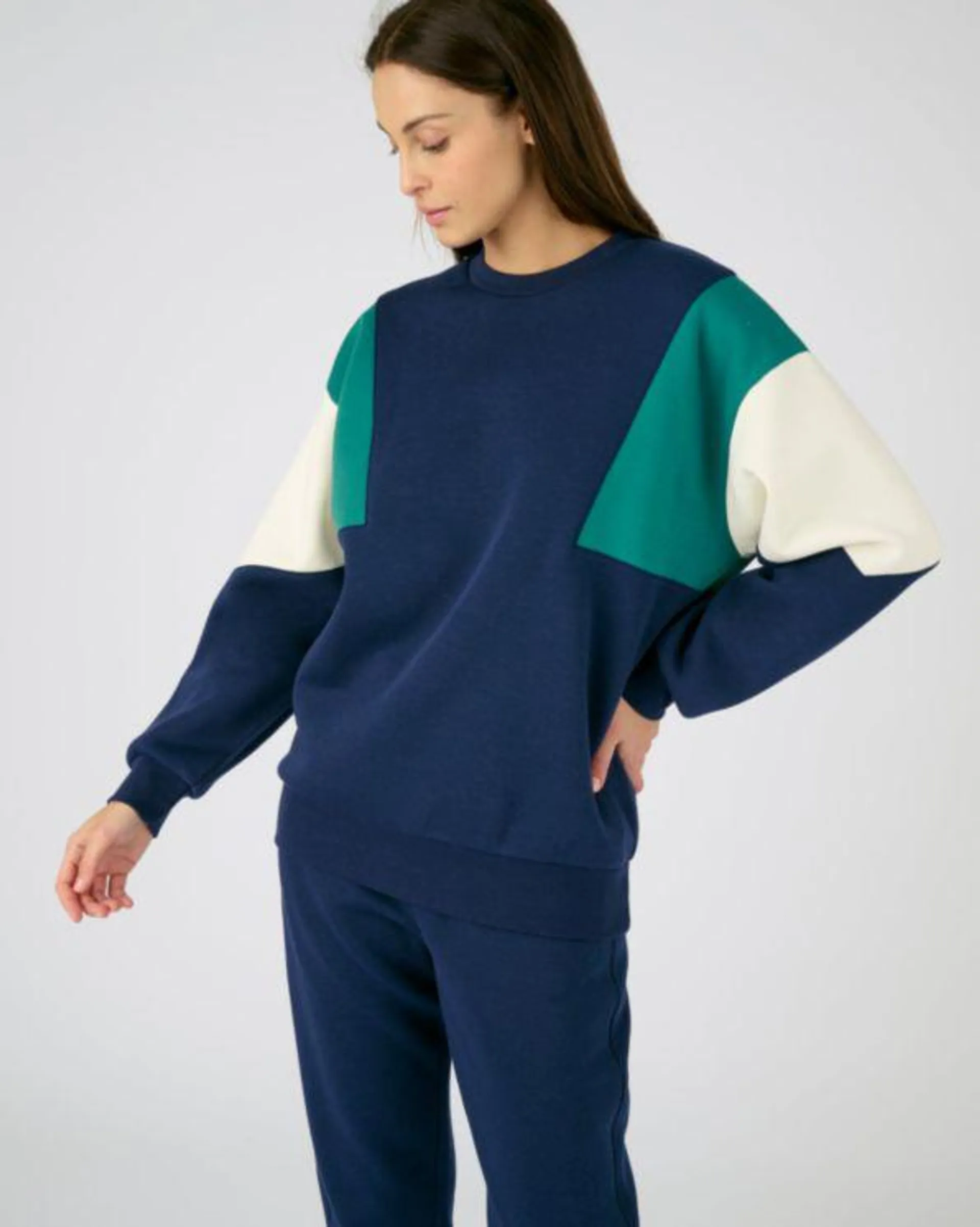 Sweater dames colorblocks Thermolactyl