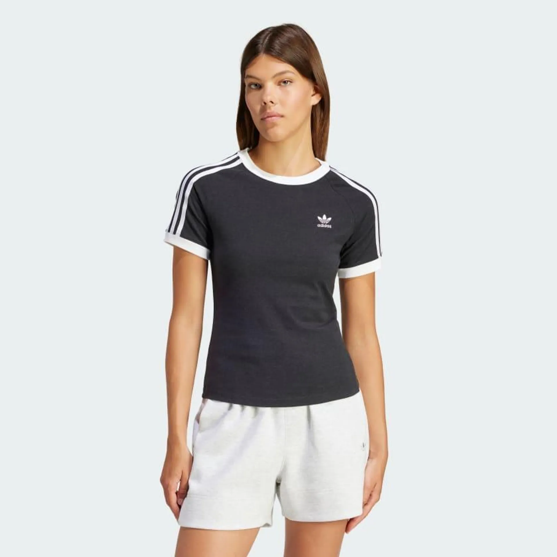 3-Stripes Slim Raglan T-Shirt