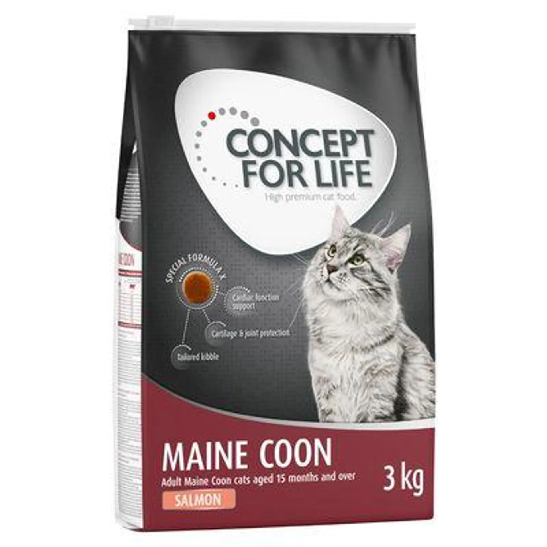 Concept for Life Maine Coon Adult sans céréales saumon pour chat