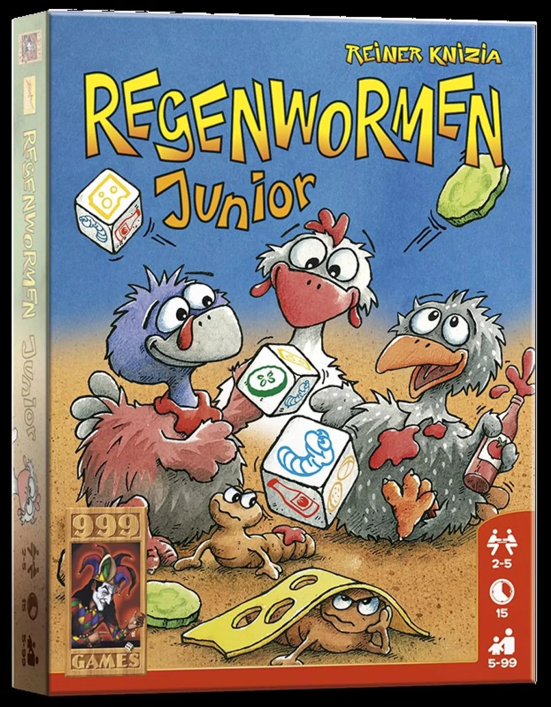 REGENWORMEN JUNIOR - KAARTSPEL