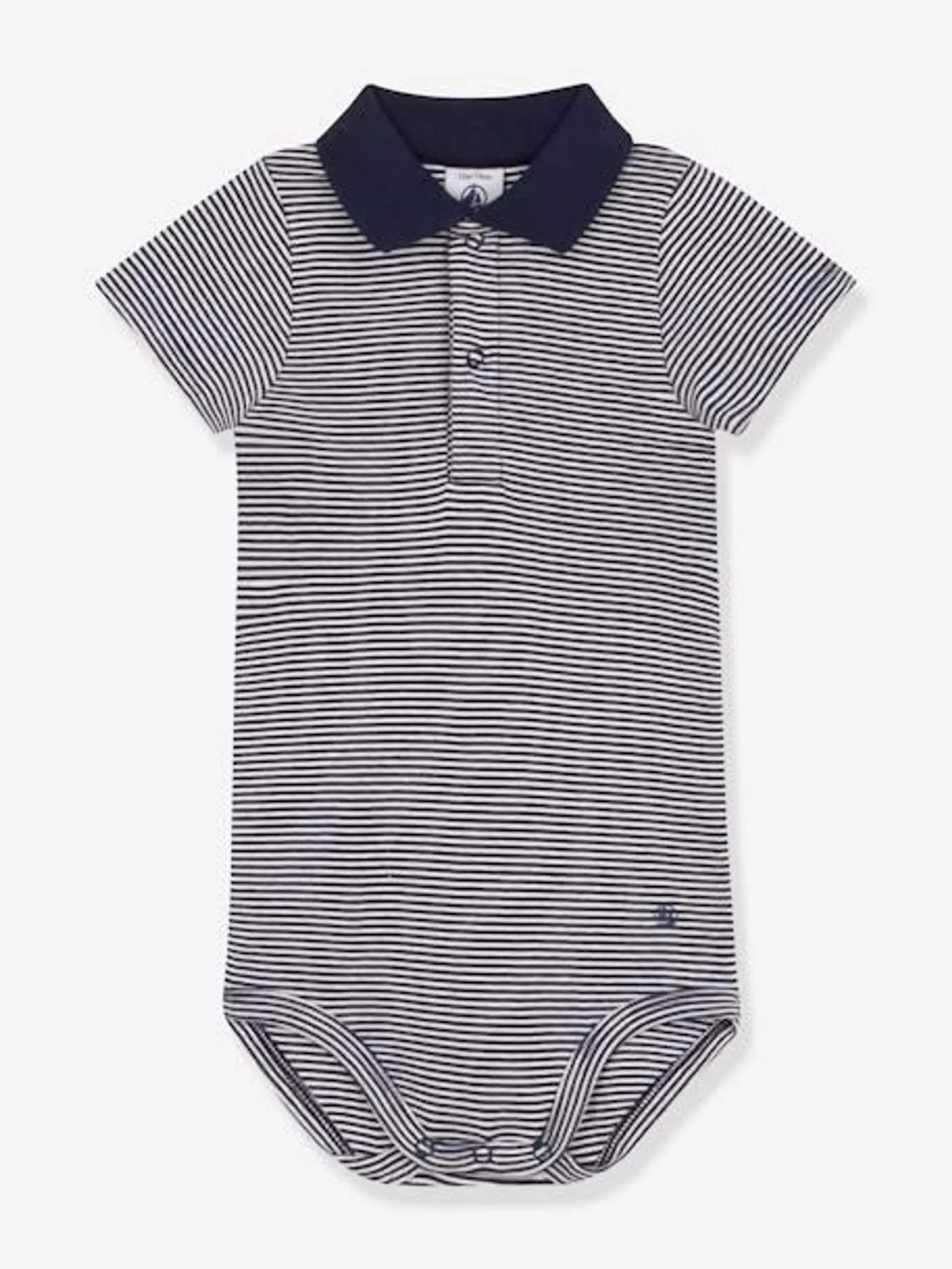 Body manches courtes ouverture polo PETIT BATEAU